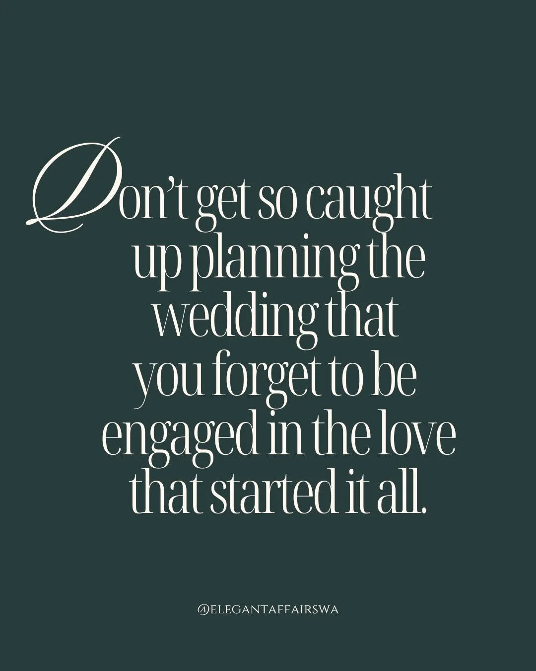 You can spend hours perfecting timelines, choosing linens, and finalizing seating charts&hellip; but don&rsquo;t forget the most important part of this season.

You&rsquo;re not just planning a wedding.
You&rsquo;re building a marriage.

This time? I