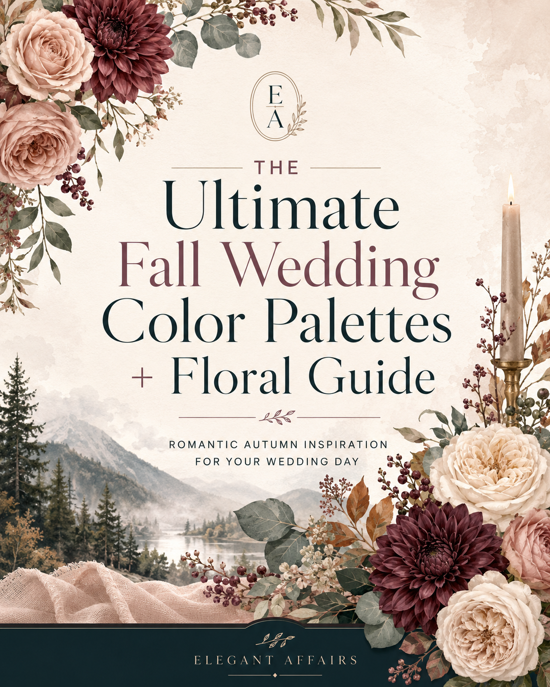 The Ultimate Fall Wedding Color Palettes and Floral Guide