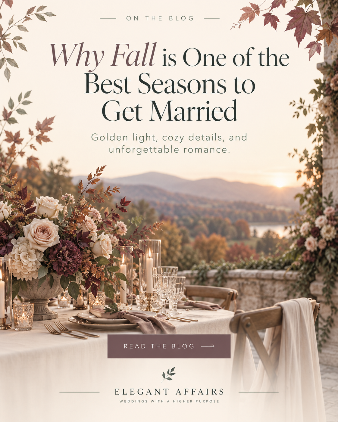 Why Fall is One of the Best Seasons to Get Married