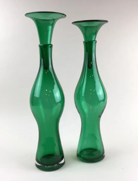 GREEN DOLPHIN STREET Trumpet Decanter