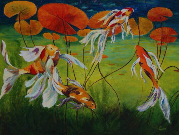 Butterfly Dancers 36x48