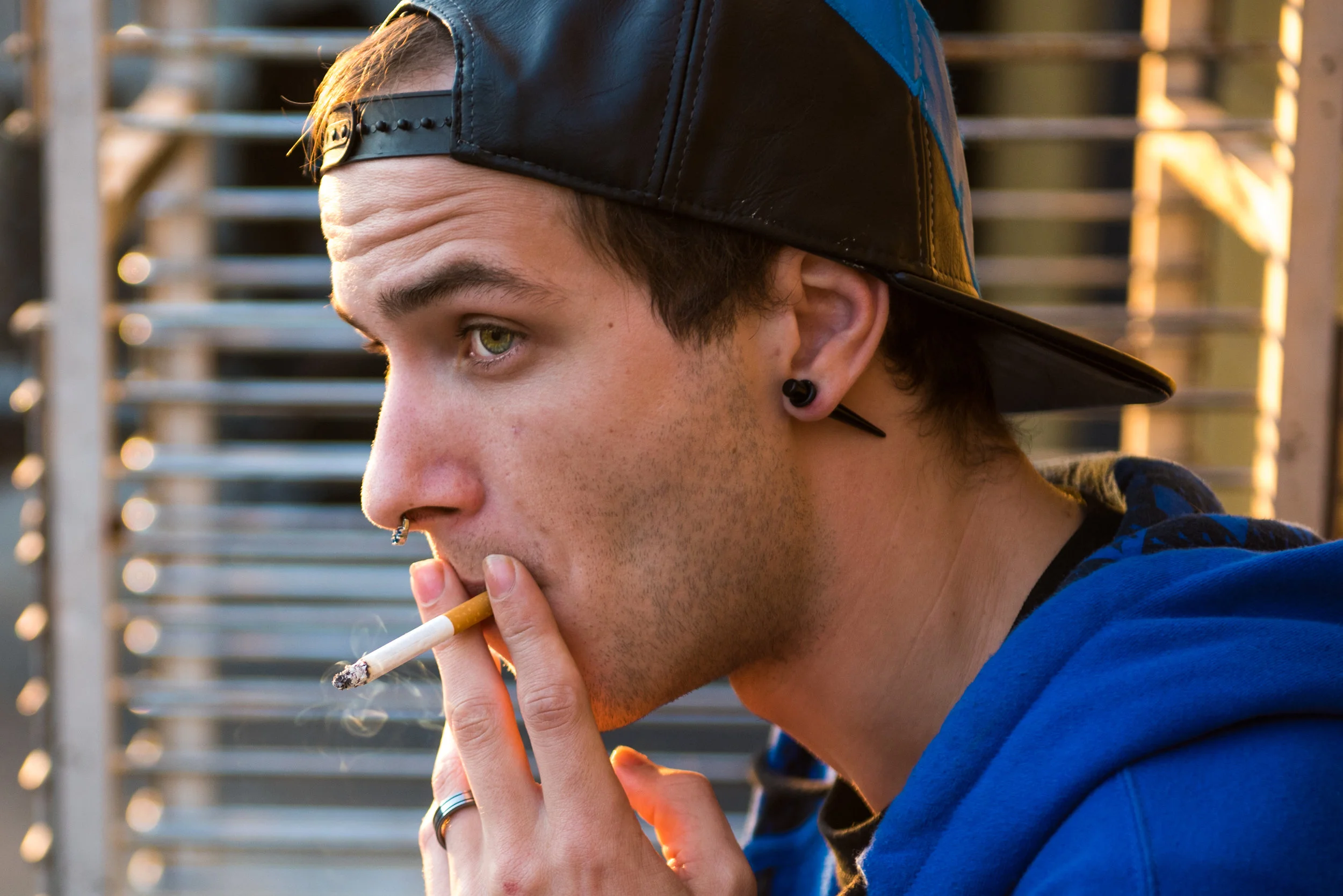 During a lull of orders and phone calls, Koedam takes a smoke break at the back of the restaurant. “I would be lying to you if I said I didn’t watch the clock,” Koedam said. “I count the minutes.”