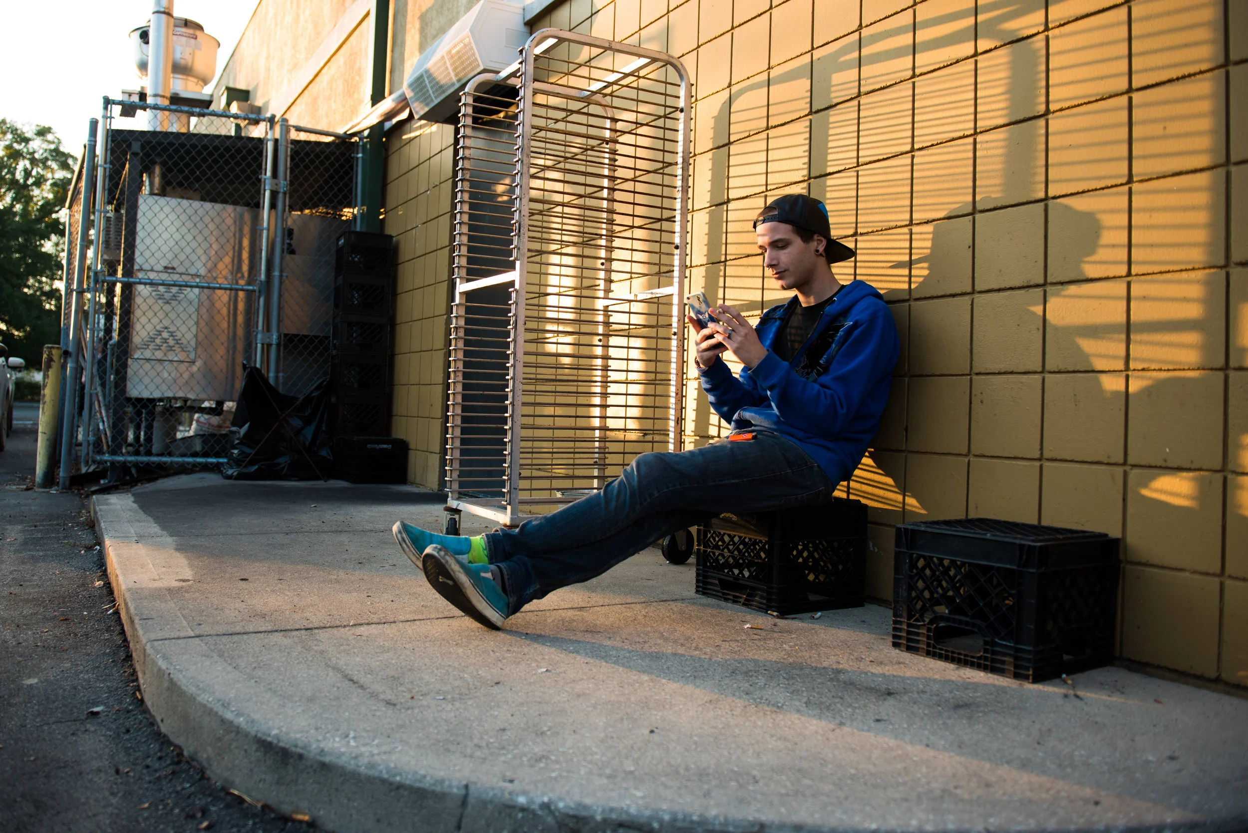 On his break, Koedam scrolls through Instagram to draw fashion inspiration from famous drag queens and celebrities. He said he usually tailors his performances to the venue and the audience he assumes will be there — but if he could have it his way, Rachel would constantly perform with a morbid, “Elvira-esque” vibe.