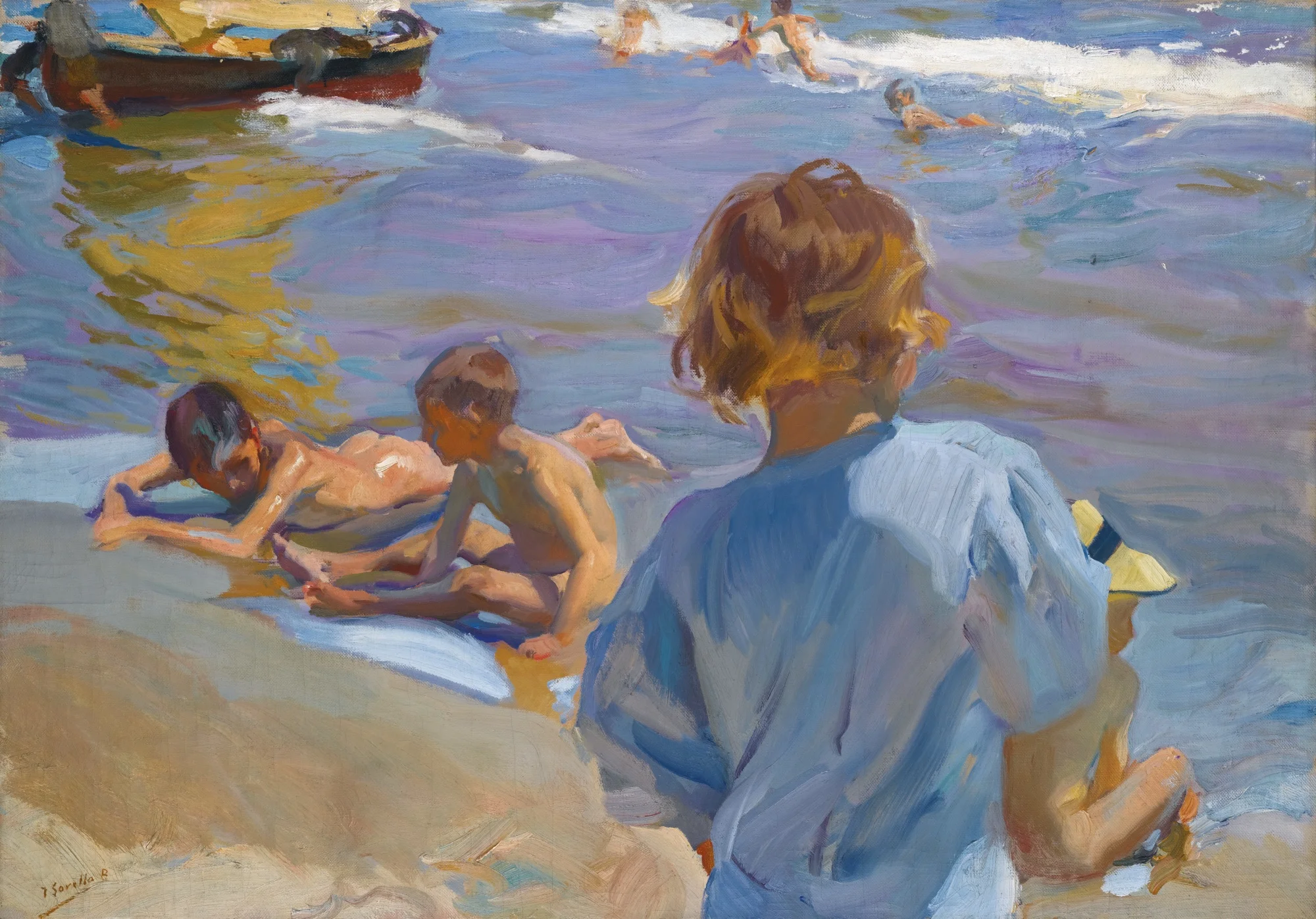 Joaquin Sorolla's colors