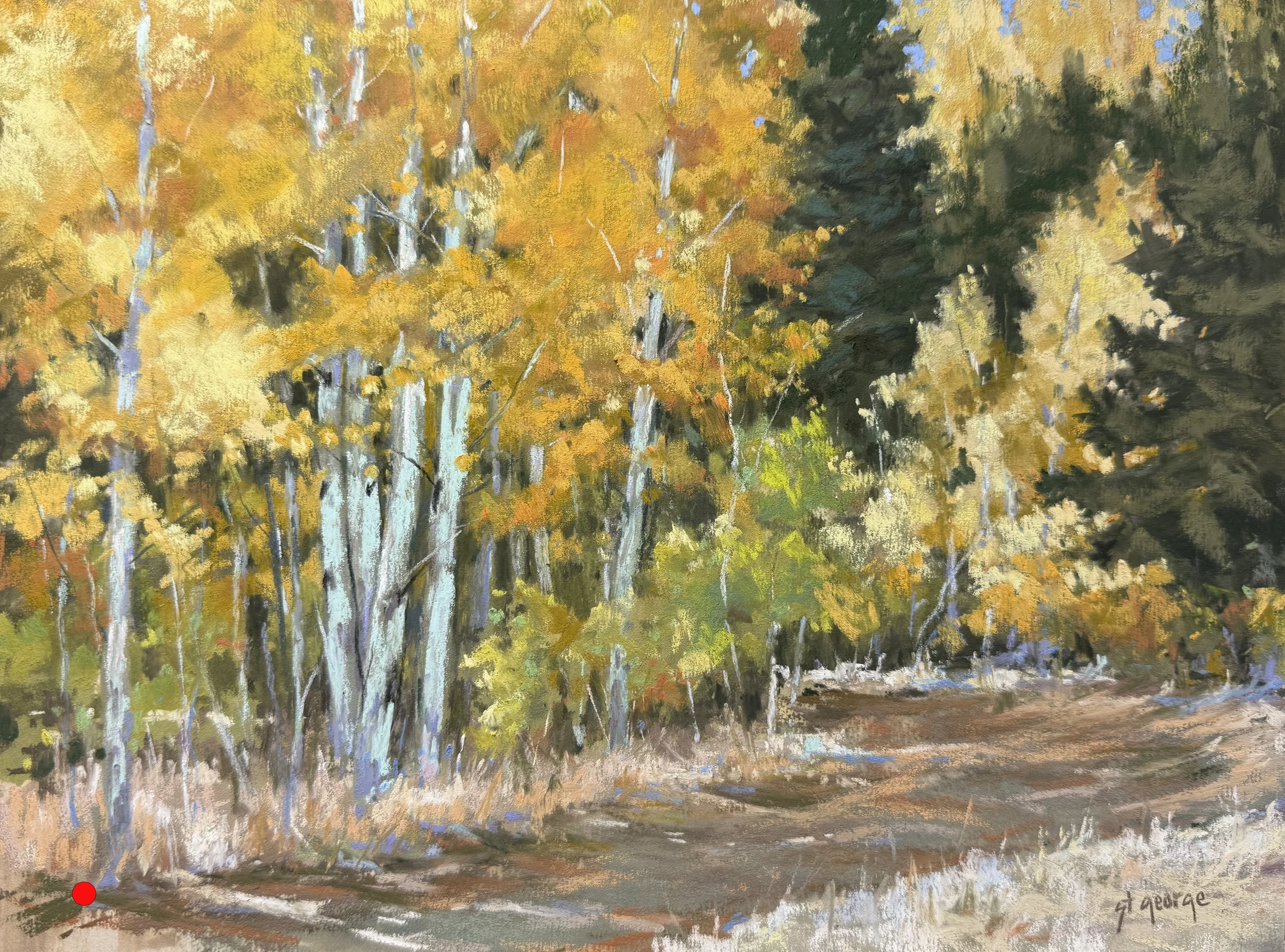 An Autumn Walk - SOLD