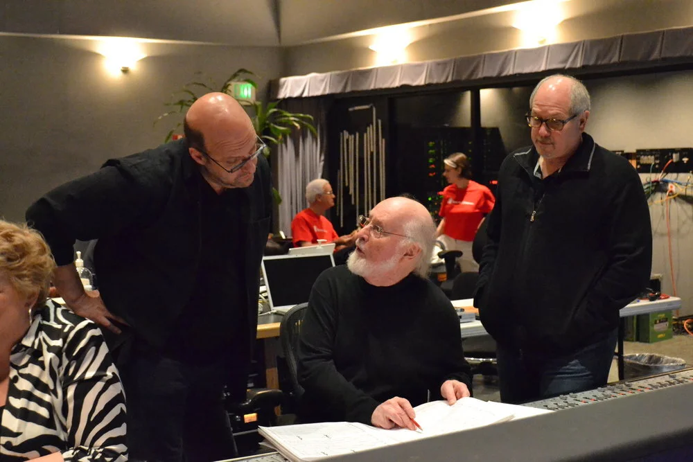 Randy Kerber records "Over the Rainbow" arrangement at Sony Pictures Studios with John Williams and Christine Brewer