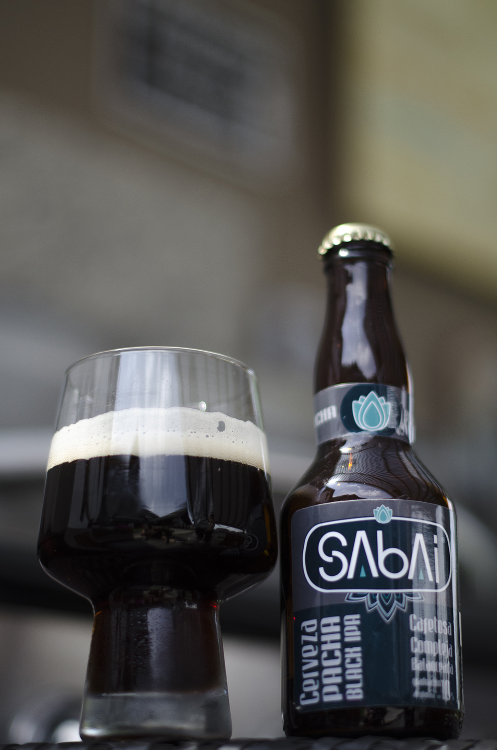 Cevecería Sabai - Pacha Black IPA 10%