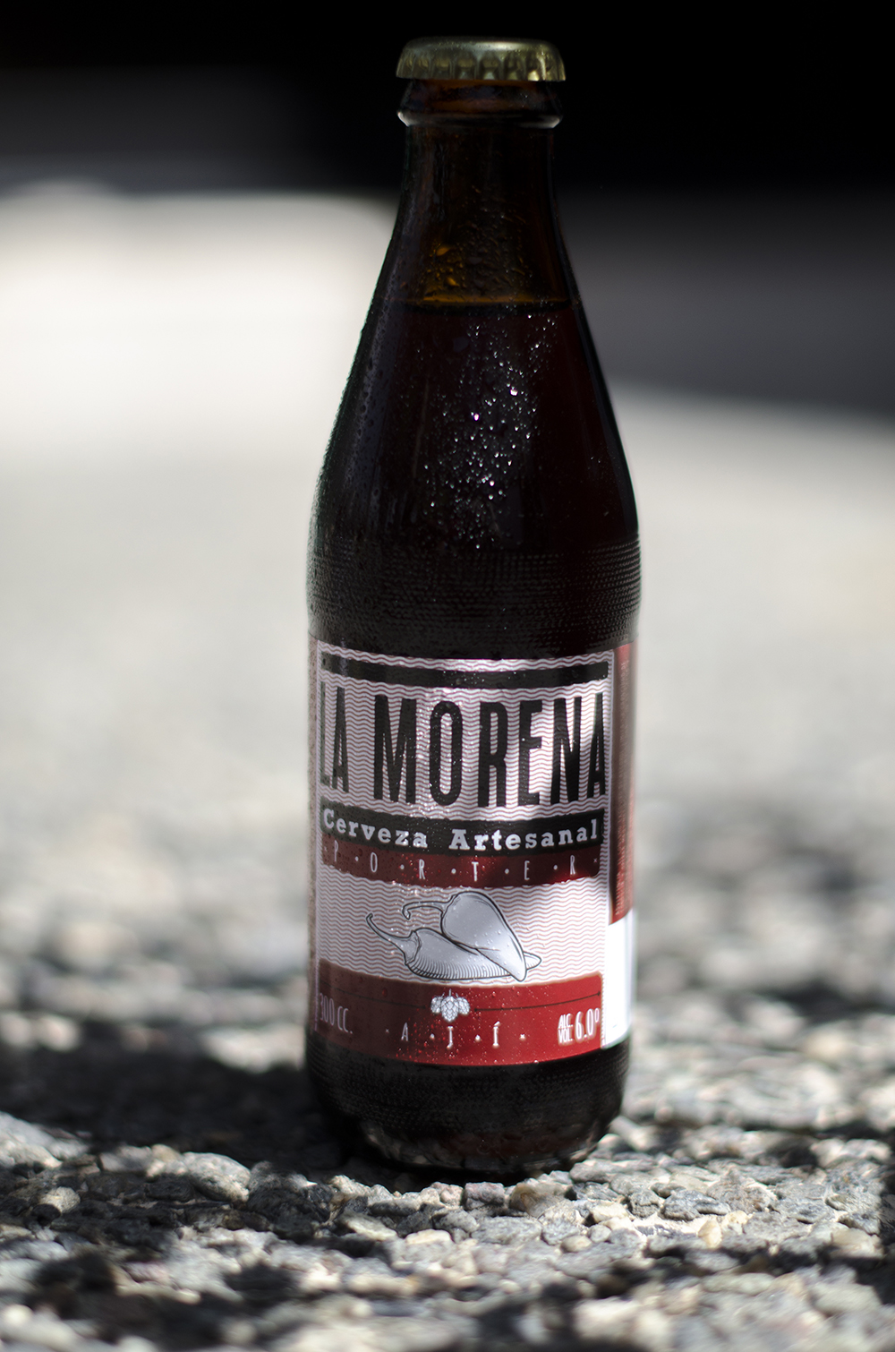 La Morena Porter con Ají 6,0 %.