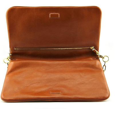 This bag is so awesome! It zips on both bottom and top and has deep pockets to hold a lot!