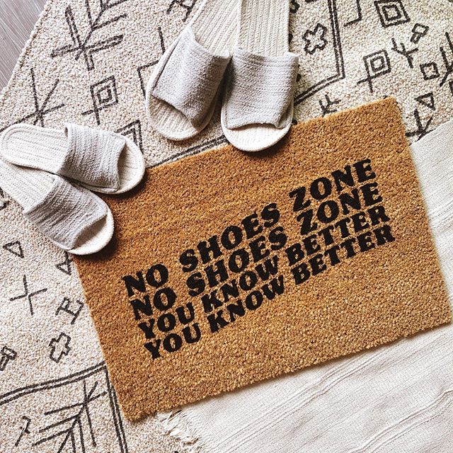 Inspired by the number one house rule in any Filipino household, and hoping you too, can start the no shoe rule in your home!
⠀⠀⠀⠀⠀⠀⠀⠀⠀
No need to show off or flex those shoes in the house. Like Rae Sremmurd says, it&rsquo;s a 🎵&ldquo;no flex zone, 