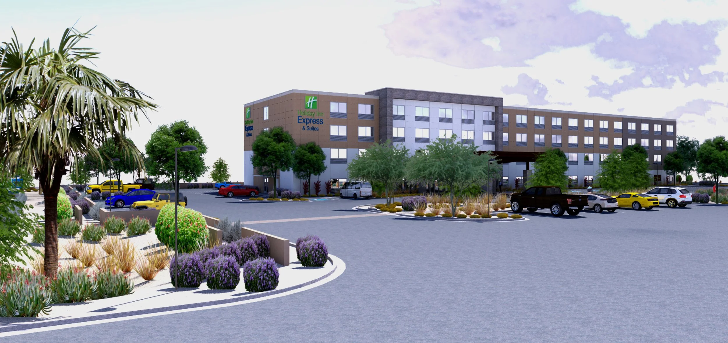 Renderings of Holiday Inn Express Phoenix