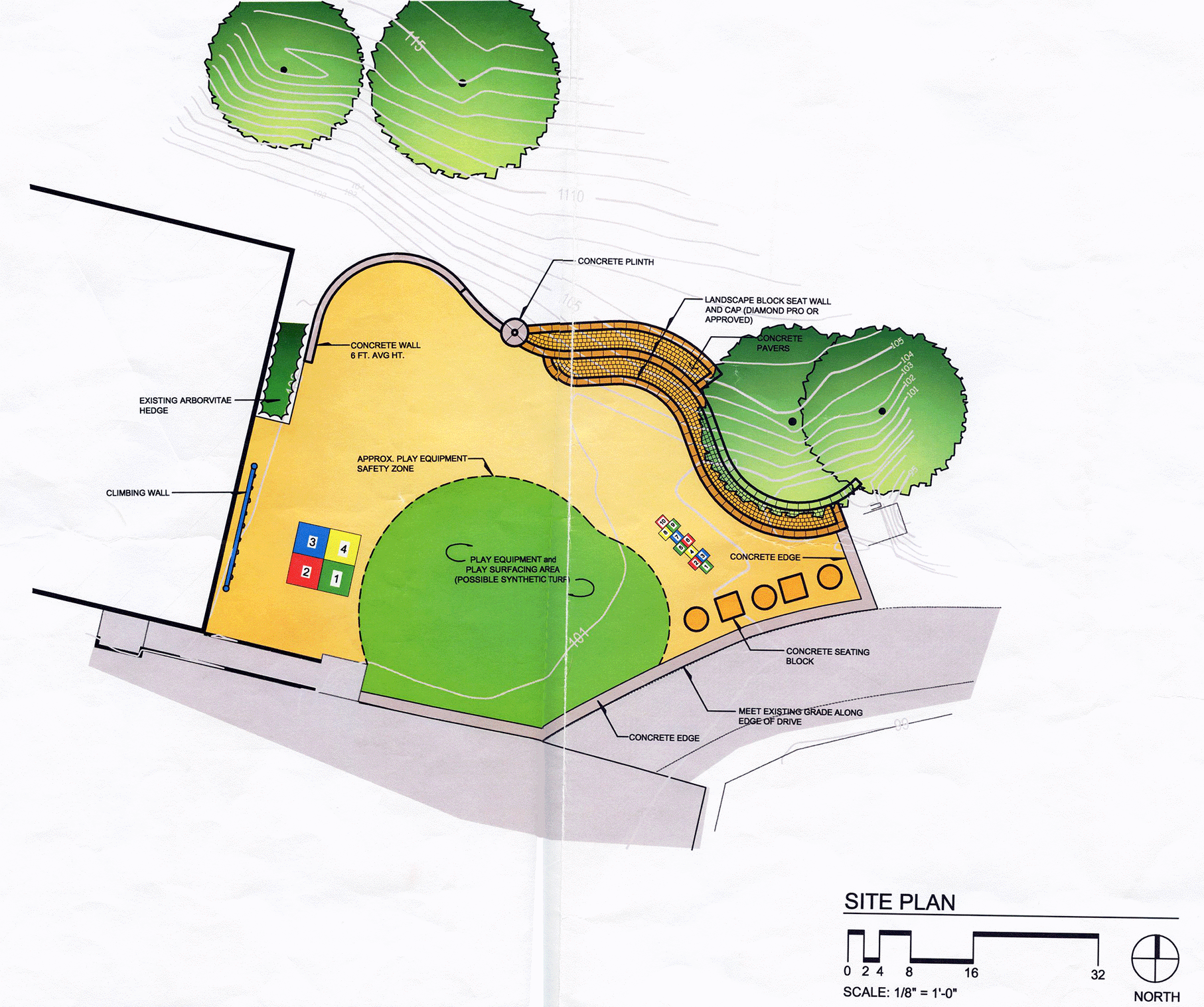 Multi-Functional Recreational Area and Outdoor Classroom built with the donations received from little yew tree book sales