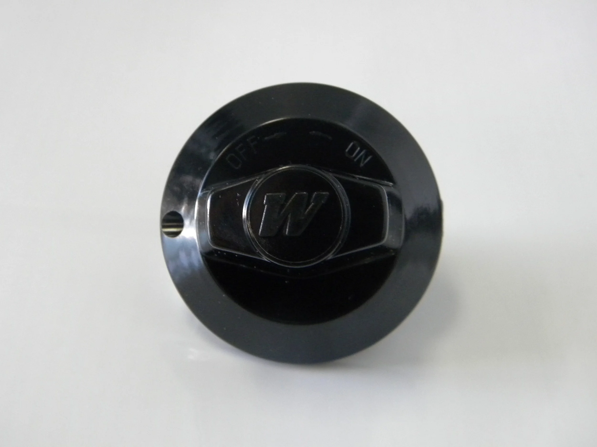 Black 'W' Knob with Set Screw