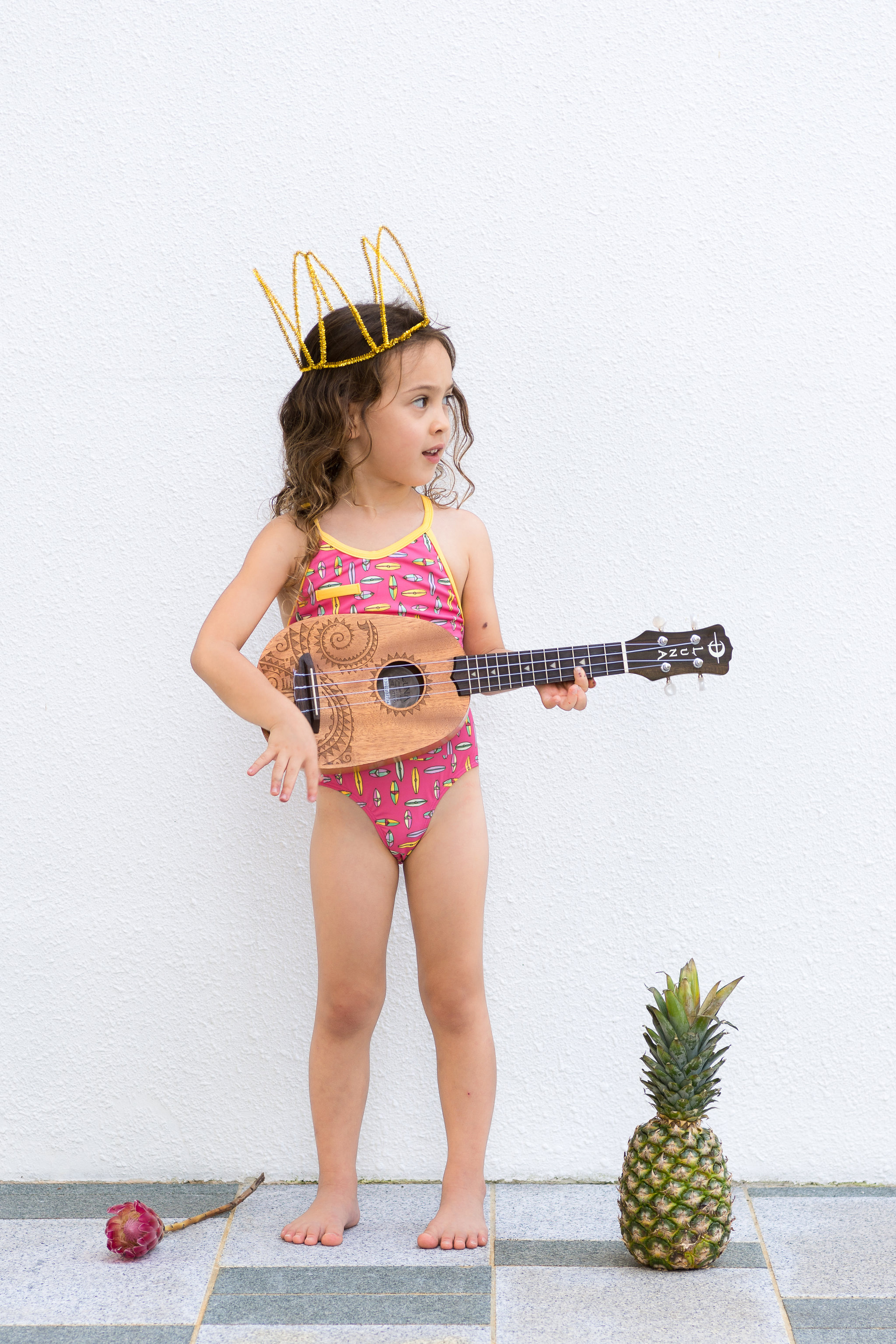 Ayla - Raspberry Surf One Piece
