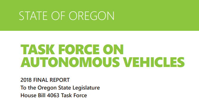 Jeremiah Ross Votes to Approve The 2018 Final Report on the Task Force on Autonomous Vehicle