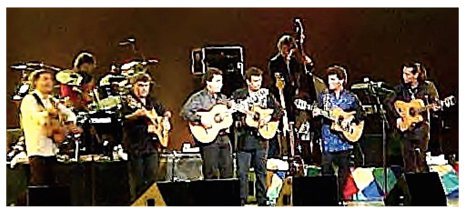 With Gipsy Kings at Radio City Music Hall, NYC 2001