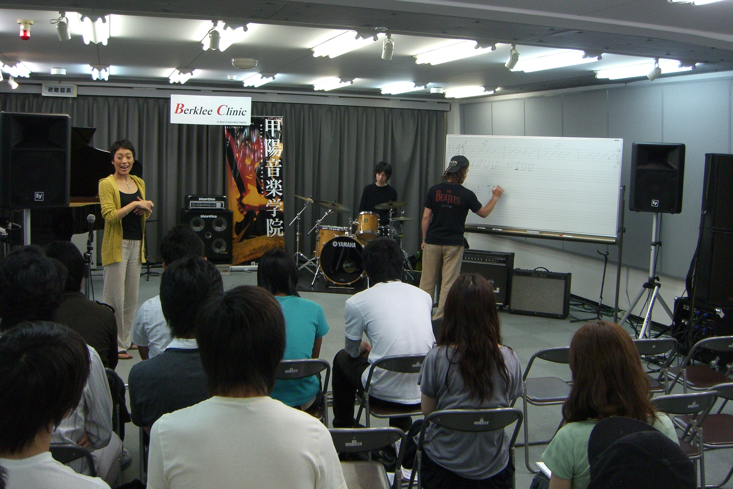  Doing a master class in Japan, 2009 