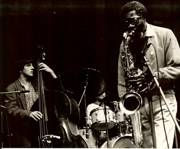  With Joe Henderson, Philippe Aerts at the Brosella Jazz Festival.  Brussels 1986. Joe henderson Quartet 