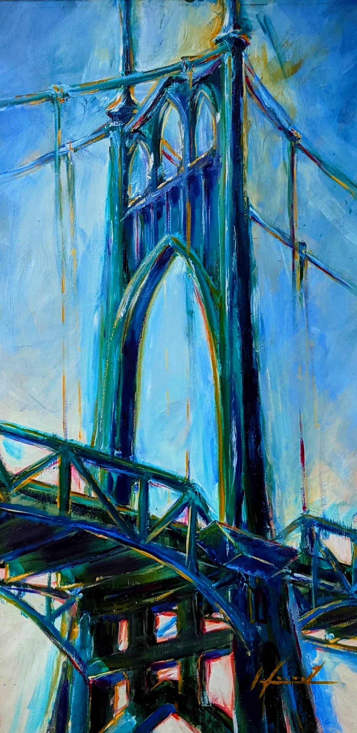 St John's Arch 10"x 20" $150