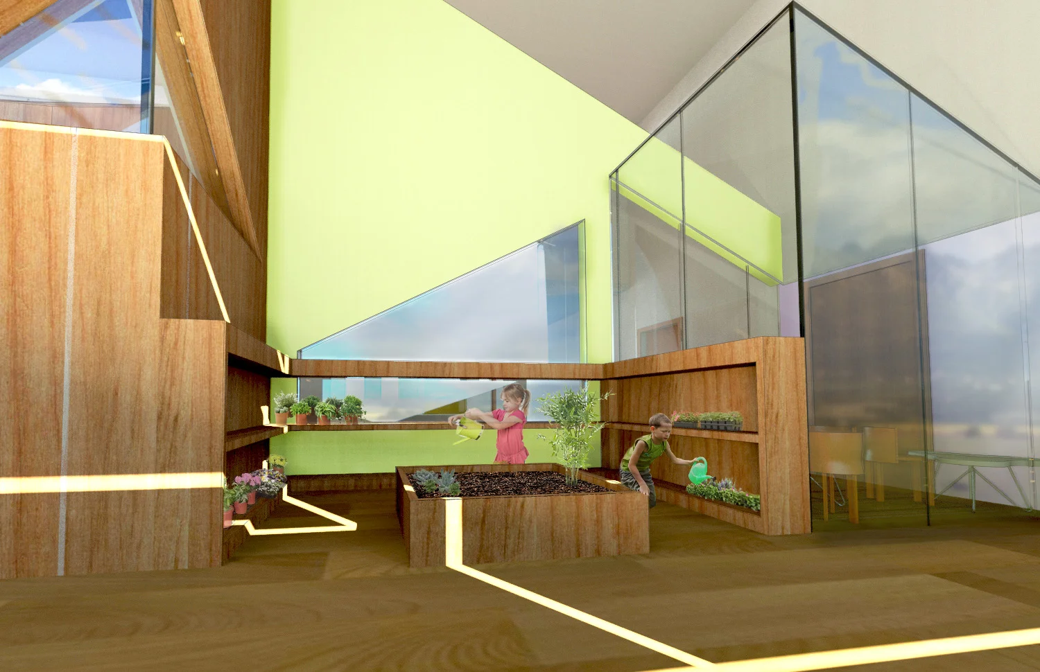 Greenhouse Design for Hands-on Learning