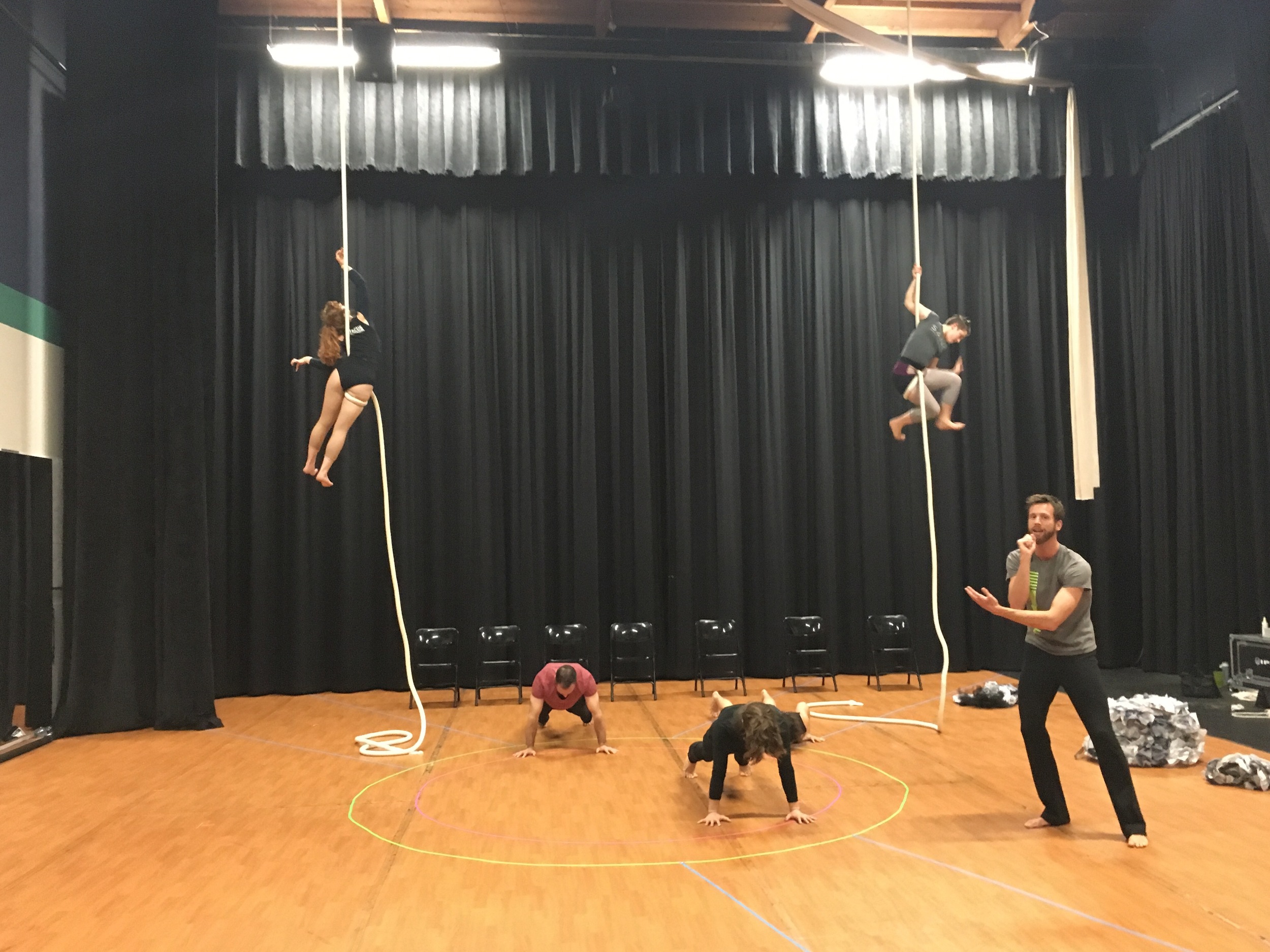 “Acrobatic Conundrum has never SEEN such rope synchro.”