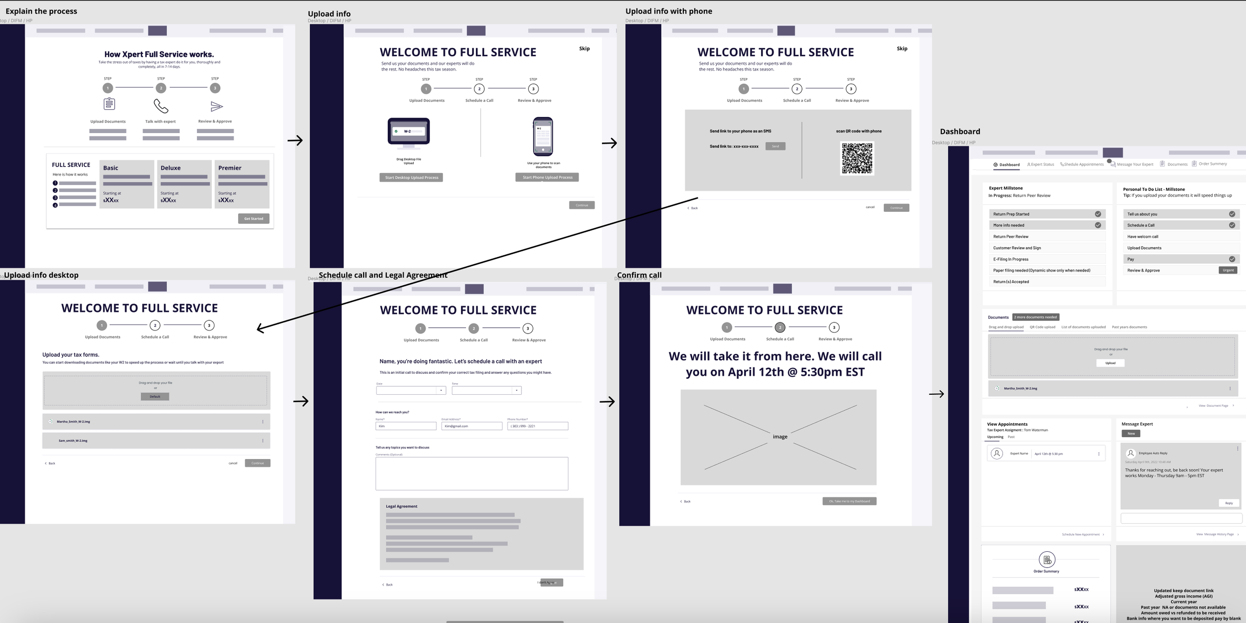 V2 of mockups: Idea 2