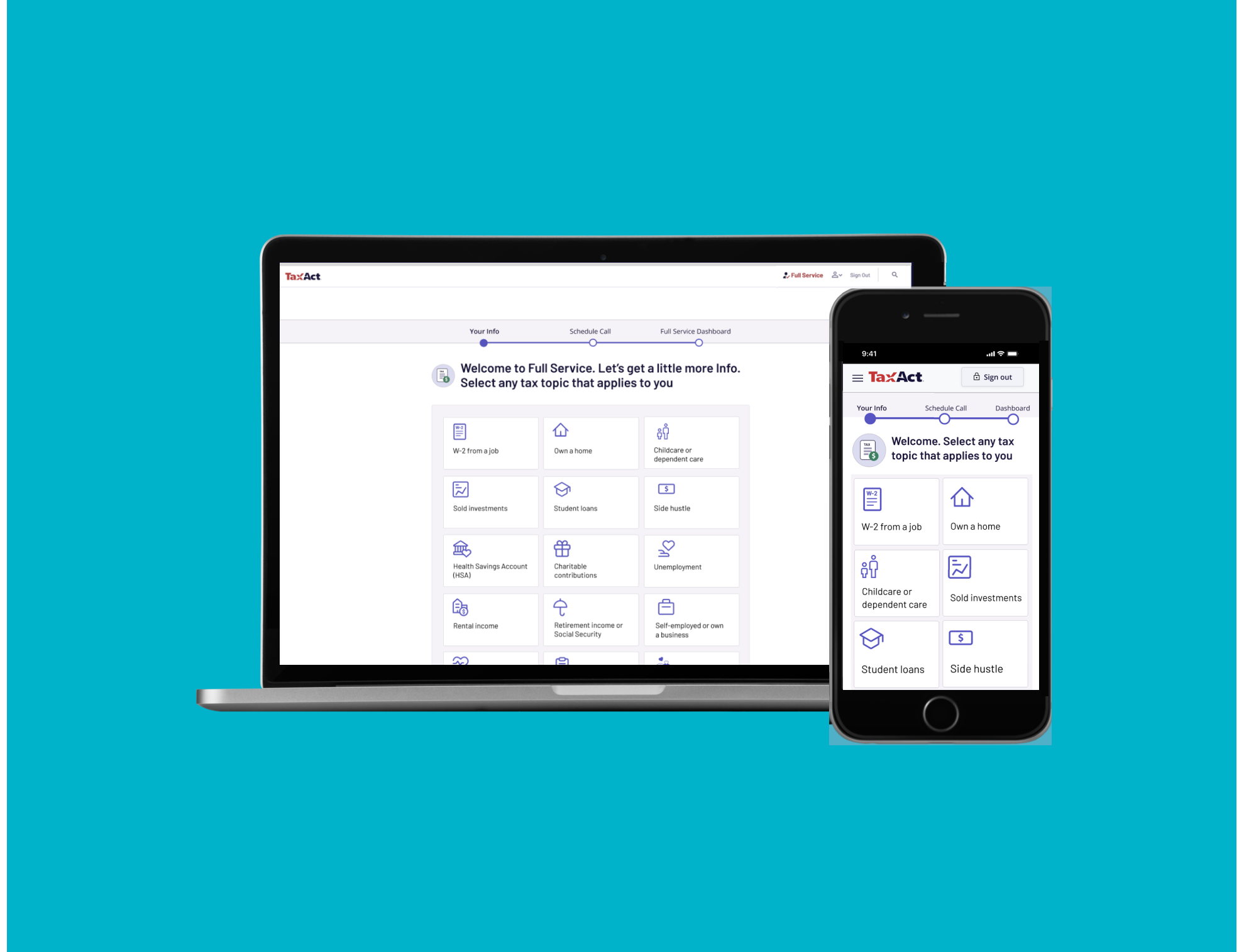 Final Full-service clickable wireframes