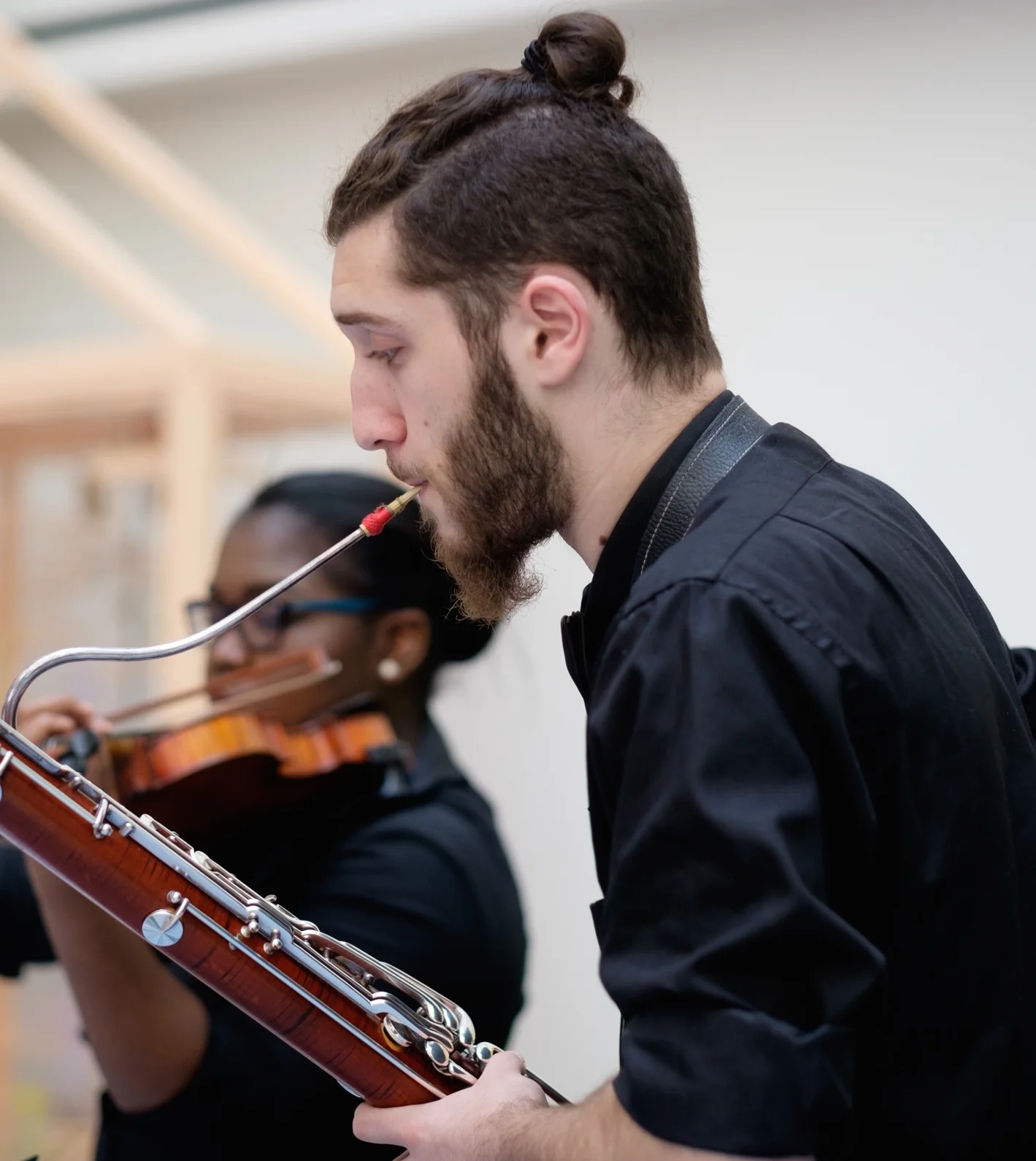 Dotan played in three chamber ensemble performances at CHOP., including a saxophone trio.