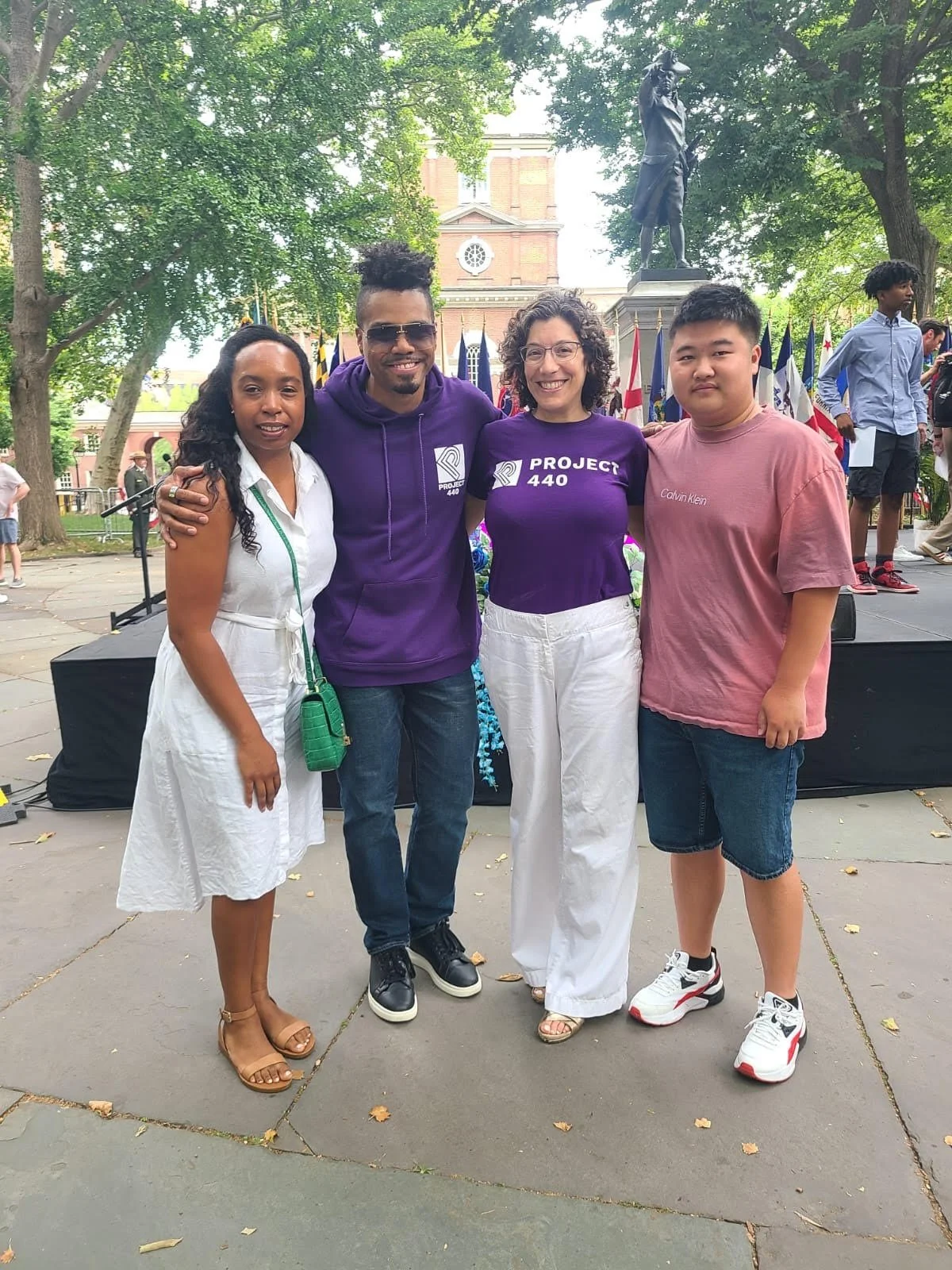 Project 440 students, staff, and Board members attend the 2024 Wawa Hero Award