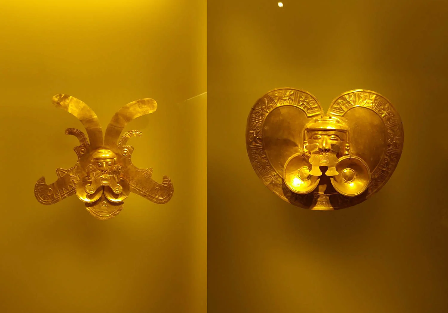 Display at the Gold Museum