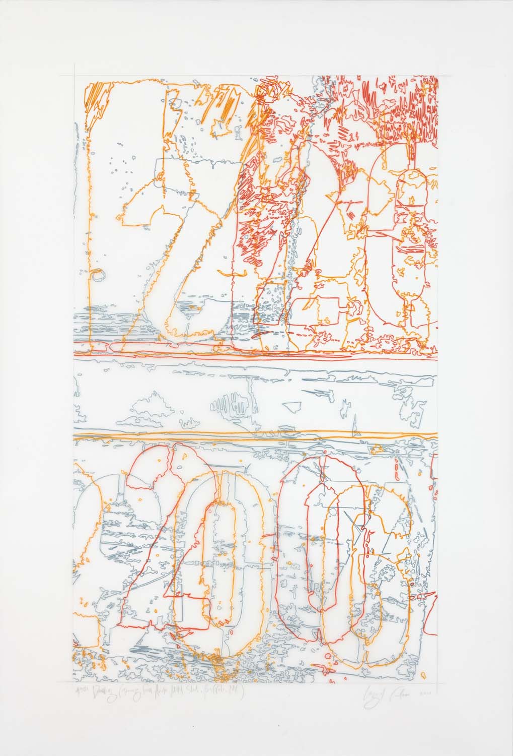 #321 Drawing (Tracings from ArcelorMittal Steel, Buffalo, NY)