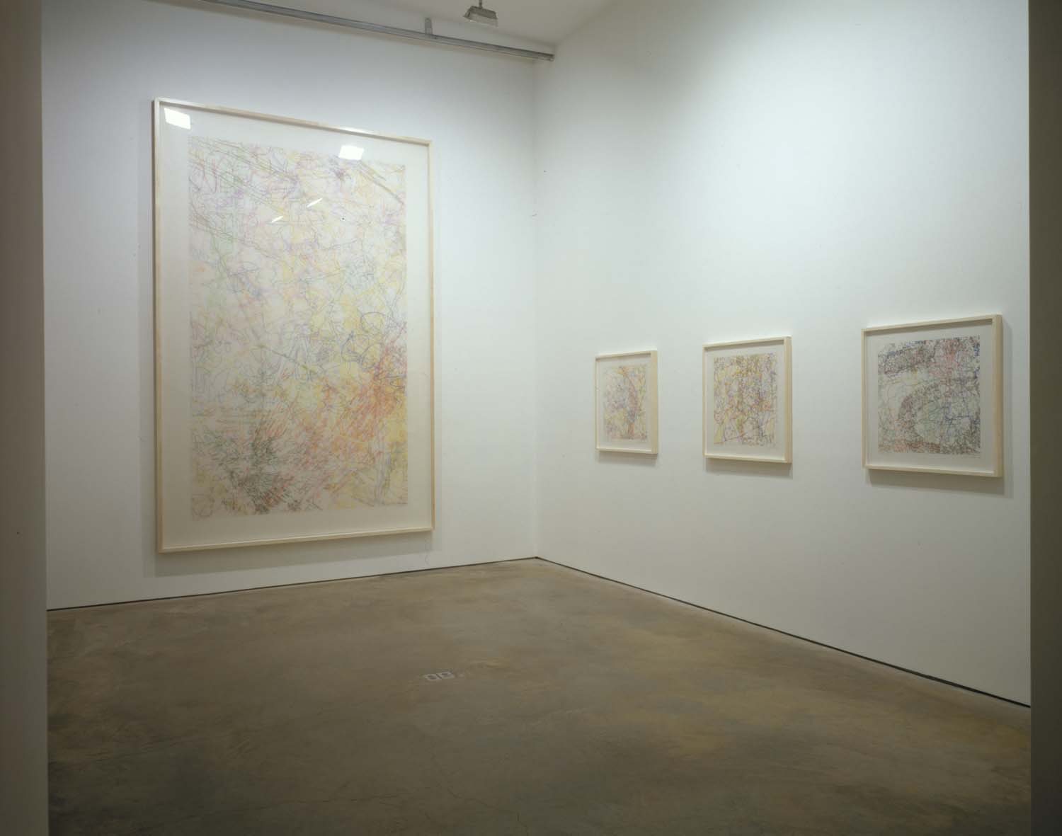 Installation view of "Ingrid Calame"  at  James Cohan Gallery, NY, NY 2005