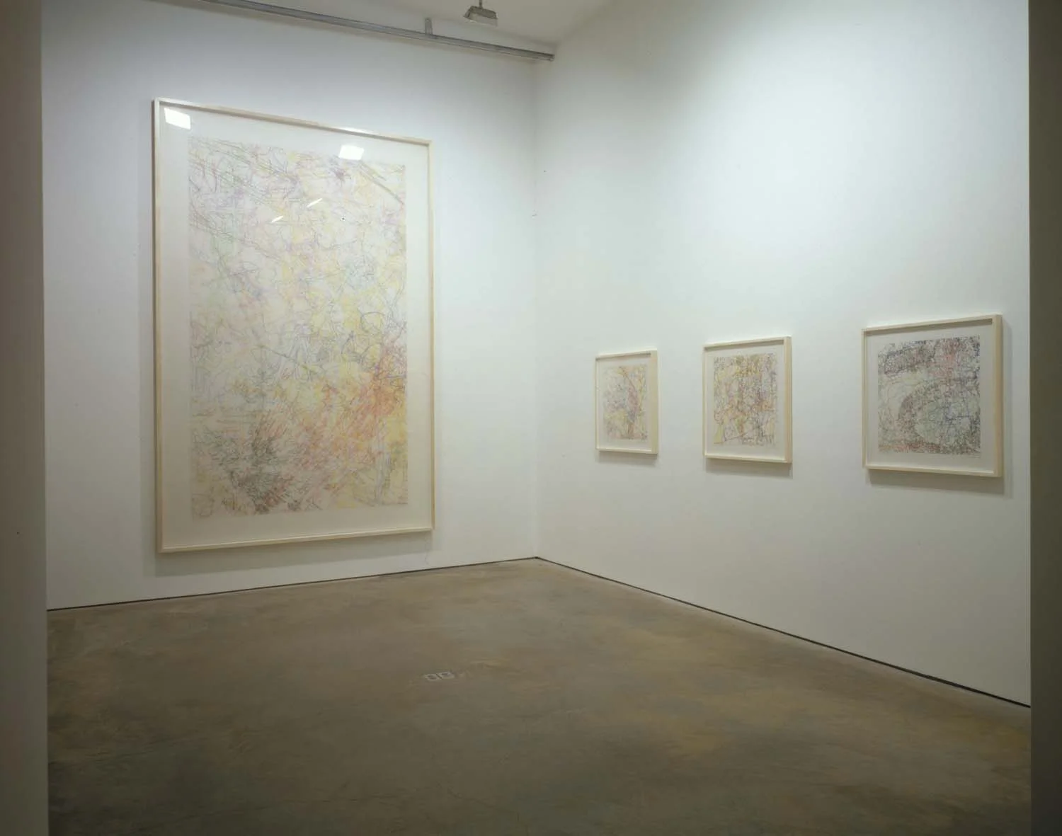 Installation view of "Ingrid Calame" at James Cohan Gallery, NY, NY 2005