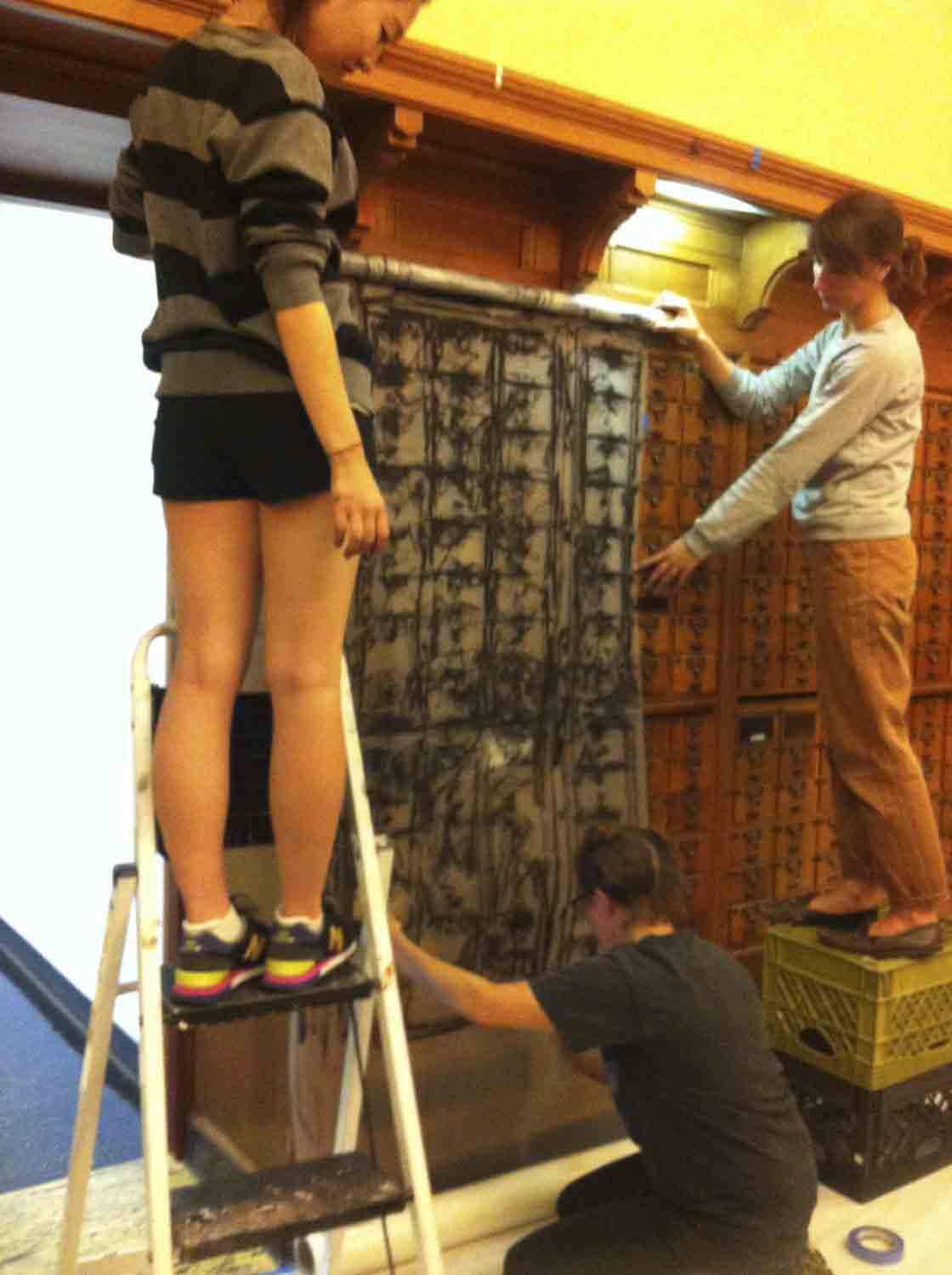 Card Catalogue Room at University of Southern California, LA, CA, 2015