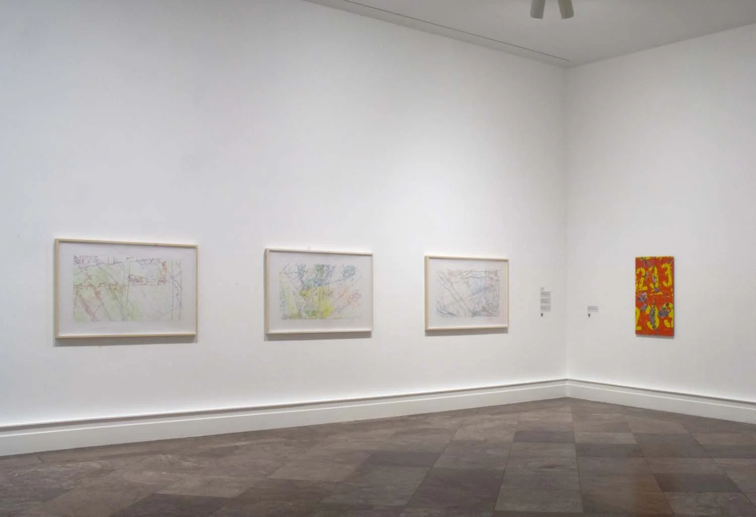 Albright Knox Art Gallery, installation view of "Ingrid Calame: Step on a Crack," 2009
