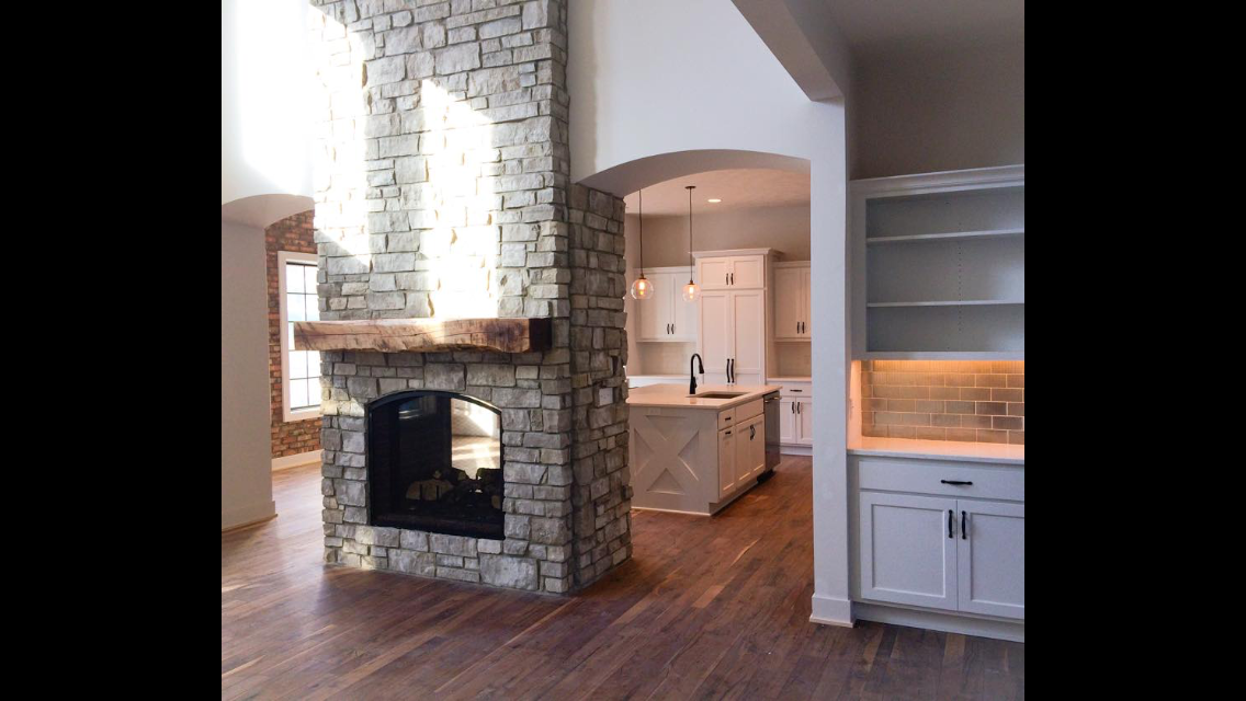 Walnut Mantle by Reclaimed Enterprises