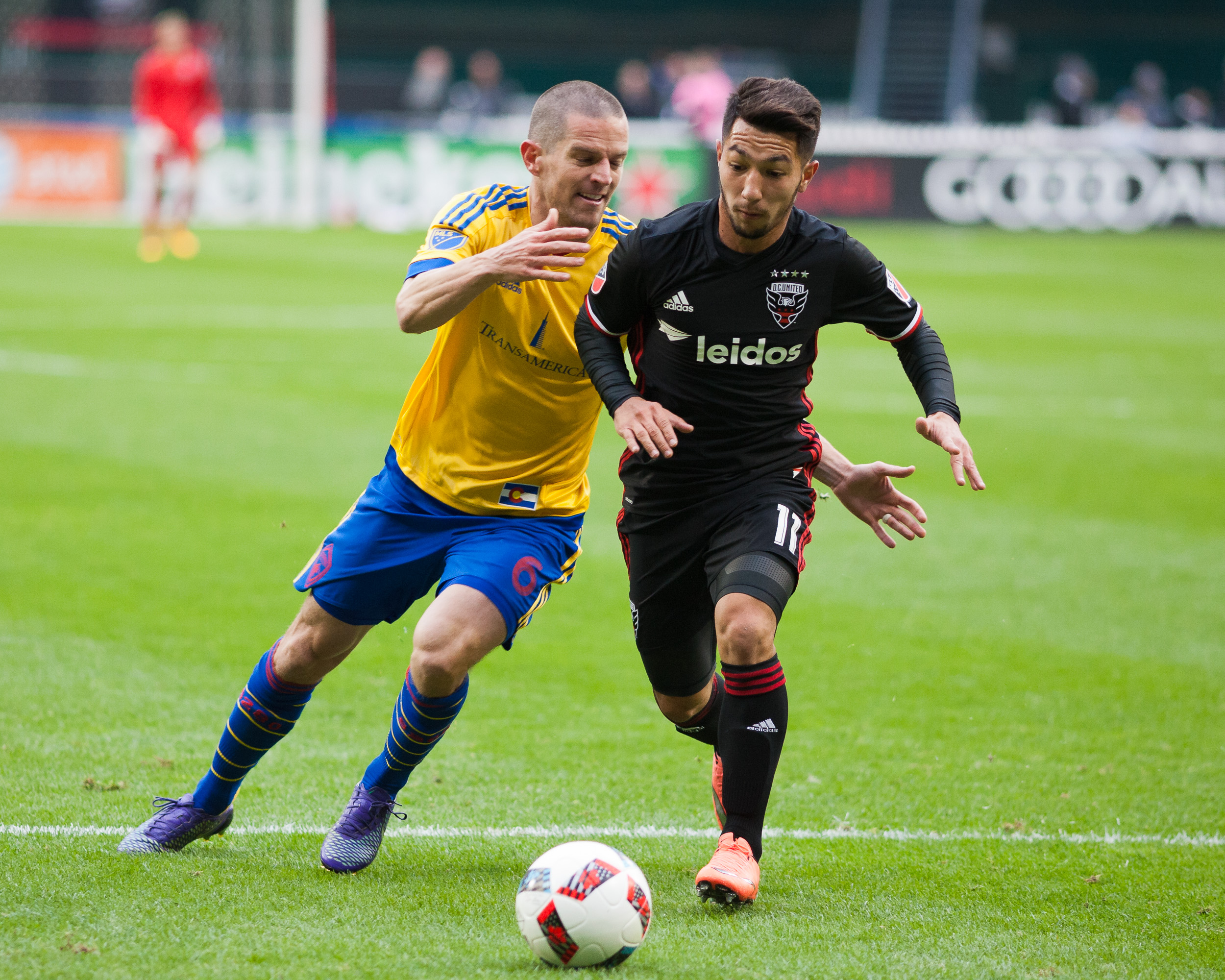 Luciano Acosta (11) & Sam Cronin