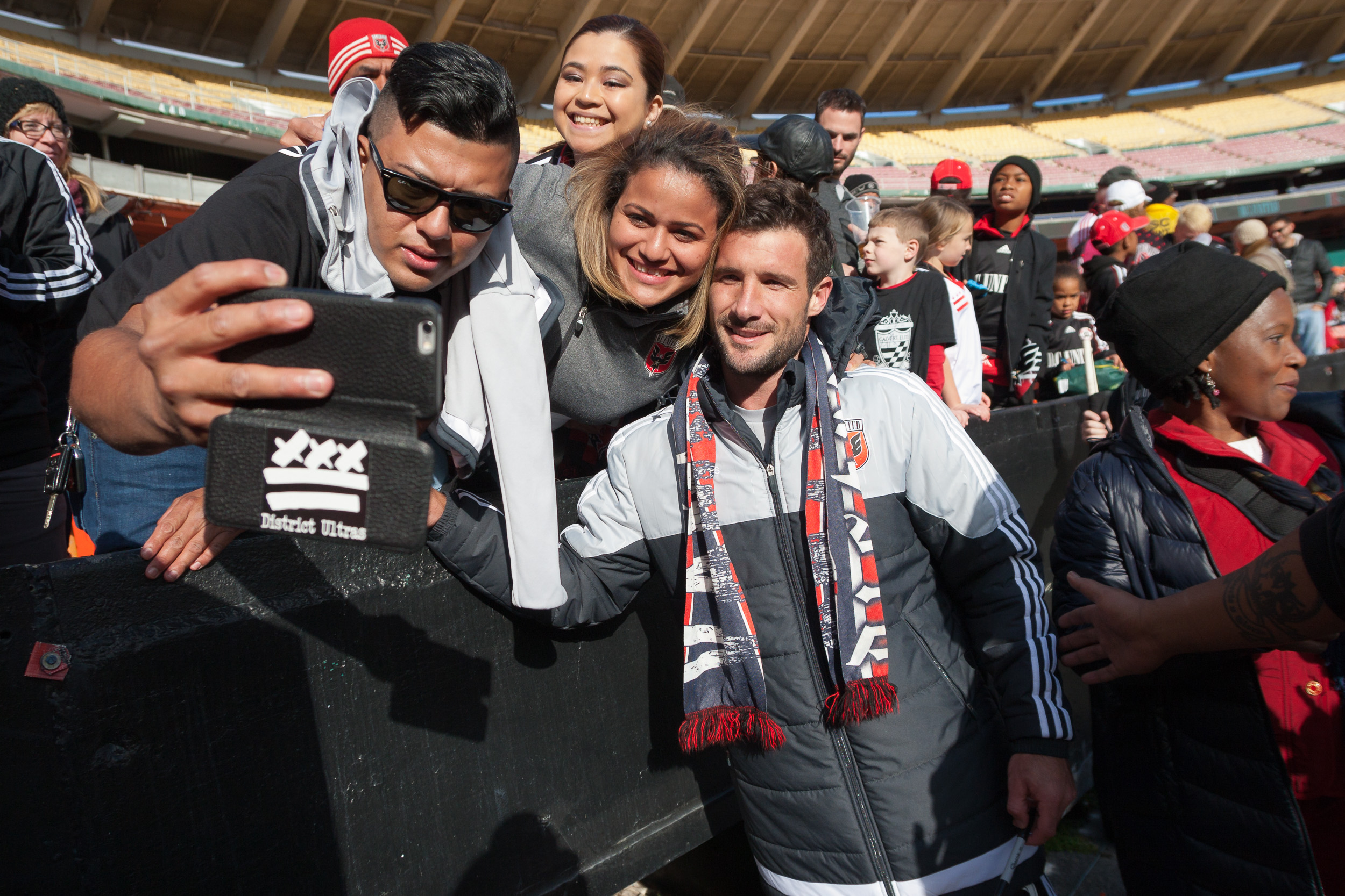 Chris Pontius & Fans