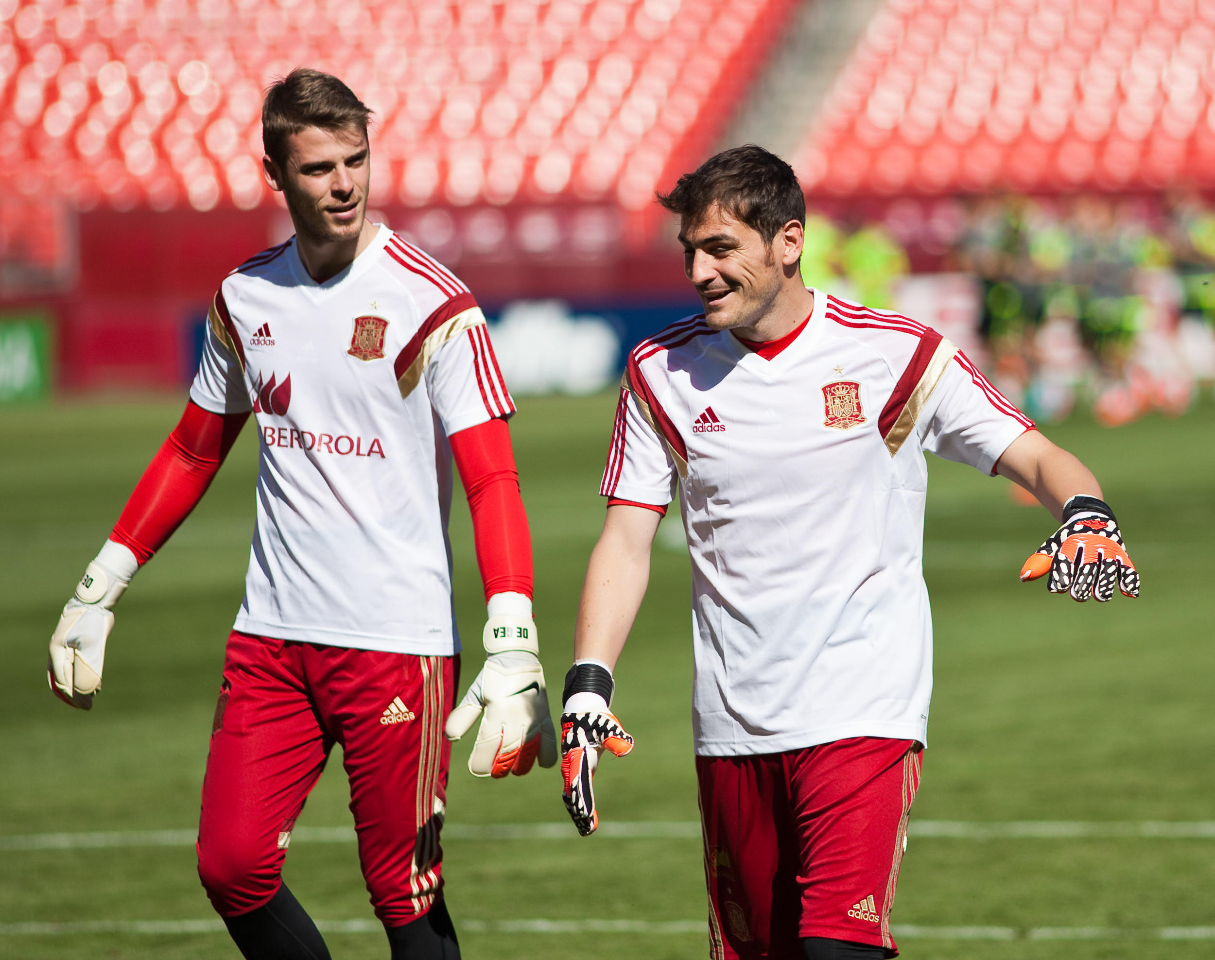 Iker Casillas (r) & David De Gea