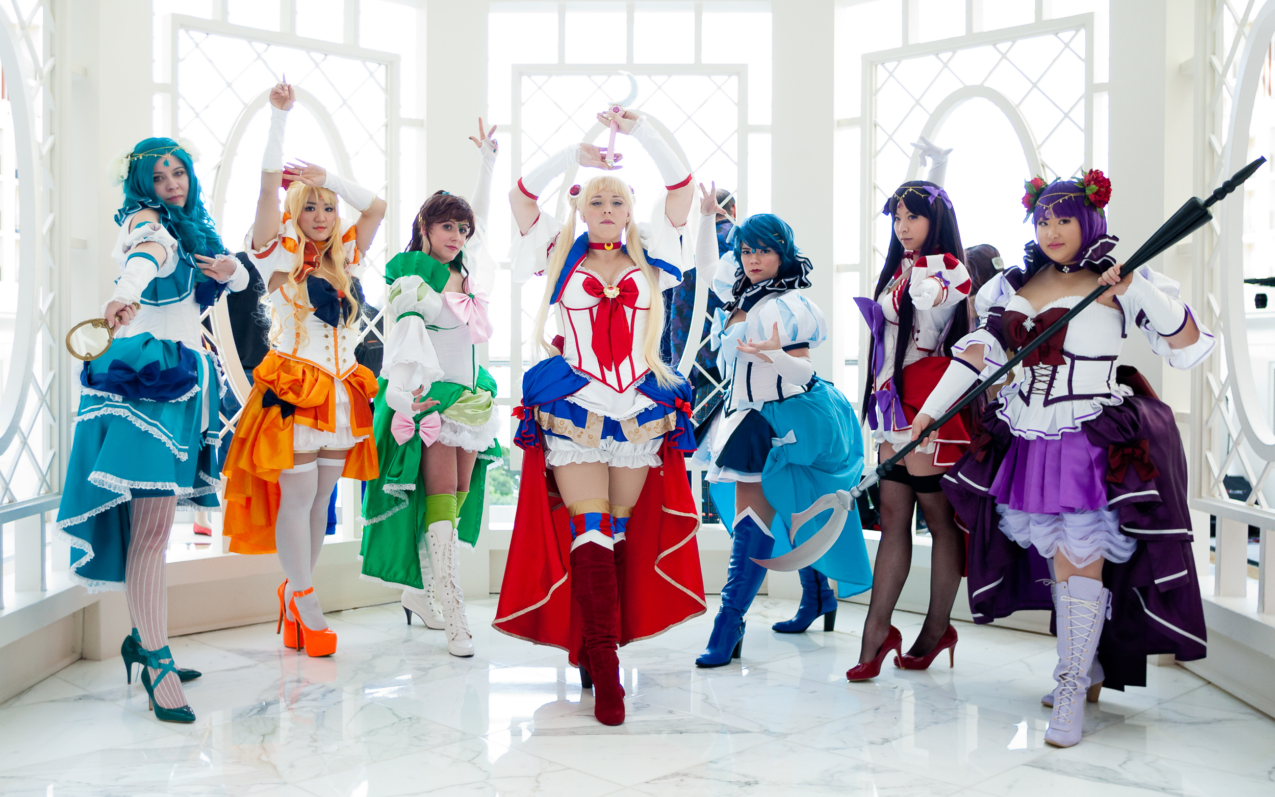 Sailor Moon Cosplayers