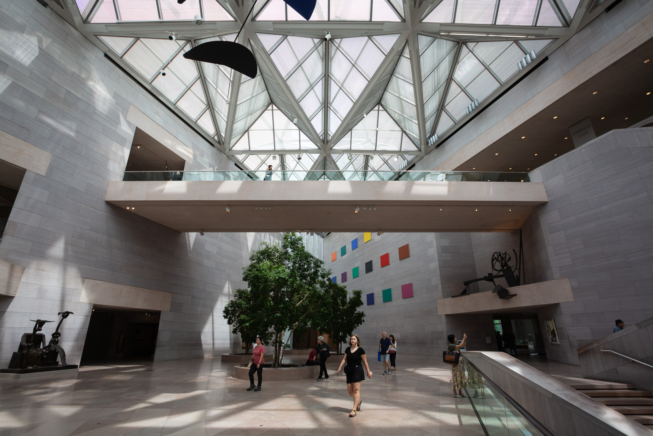  The East Building of the National Gallery of Art in Washington, D.C., on May 27, 2019. 