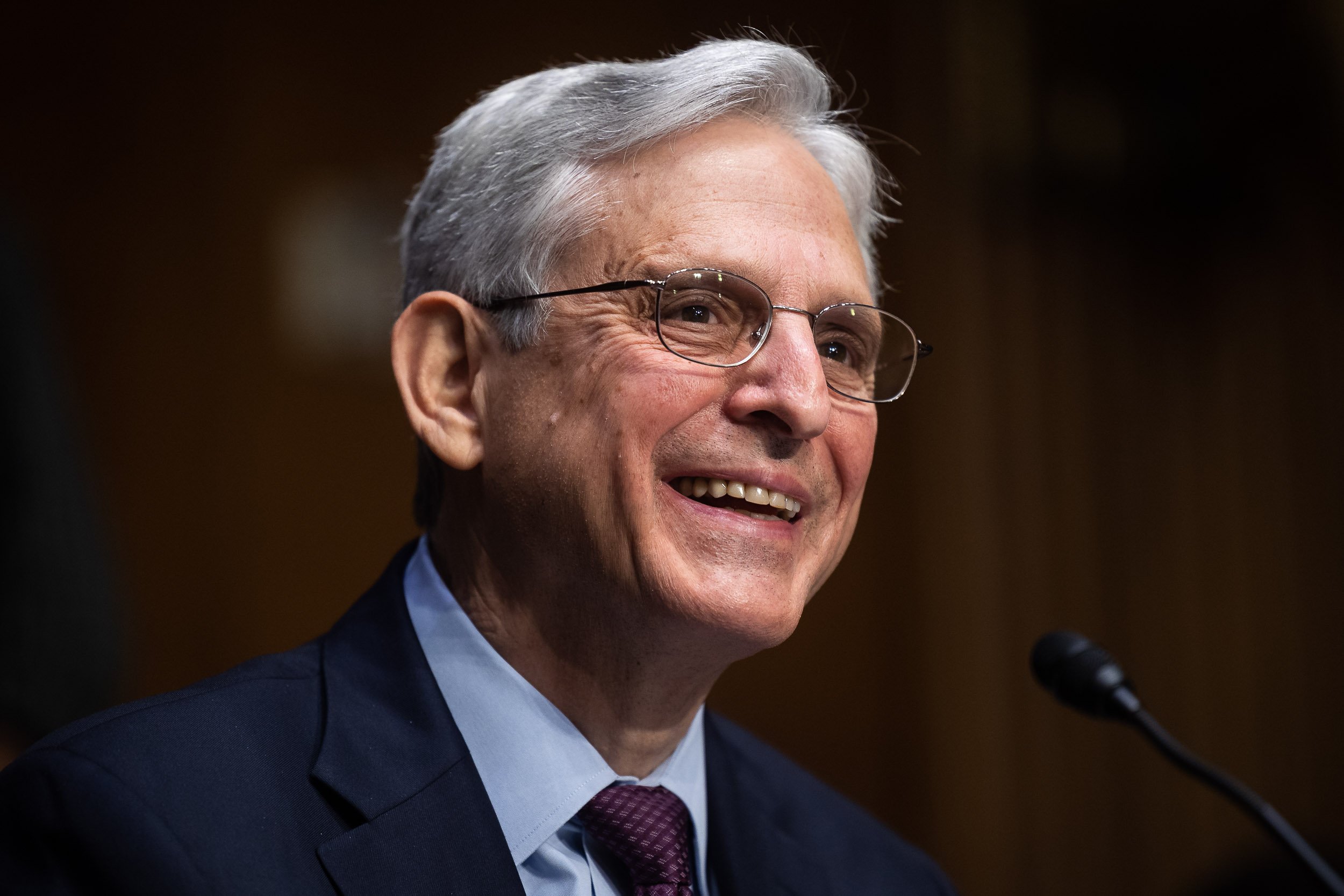  Attorney General Merrick Garland on Capitol Hill Oct. 27, 2021. 