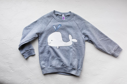 My Little Whale Sweatshirt