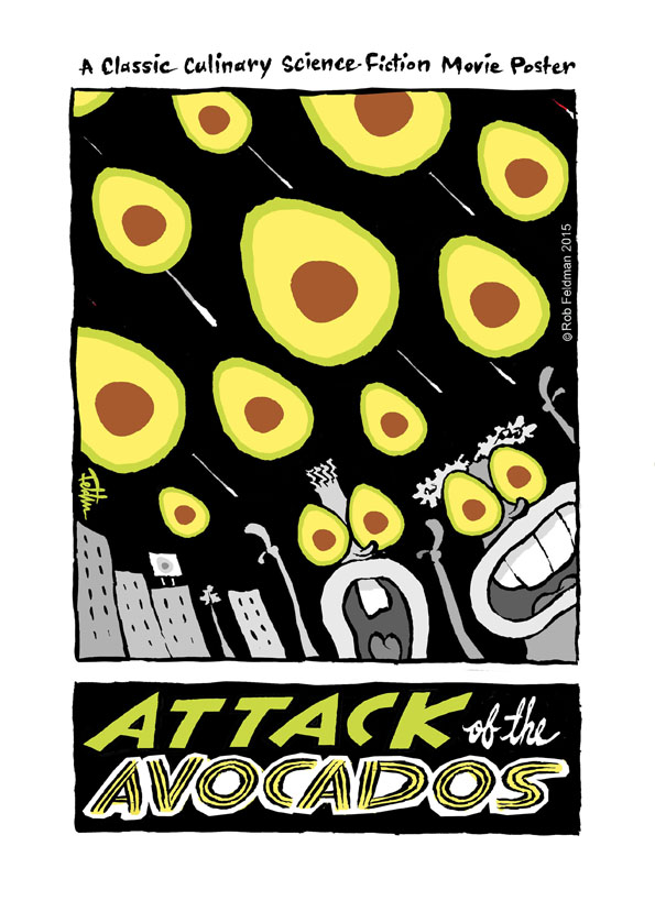 PRINT - Attack of the Avocados