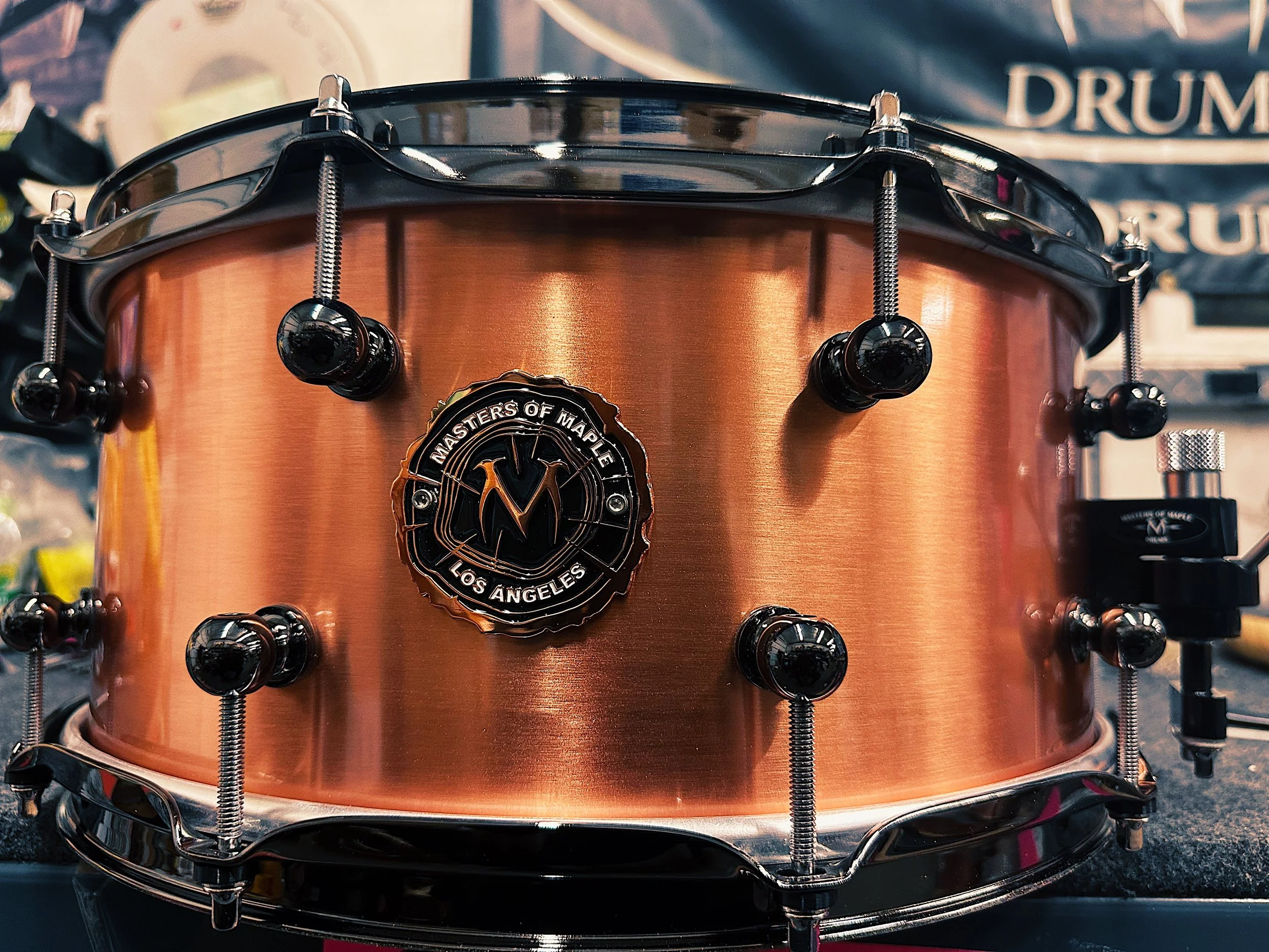 "323" COPPER SNARE DRUM 8X14