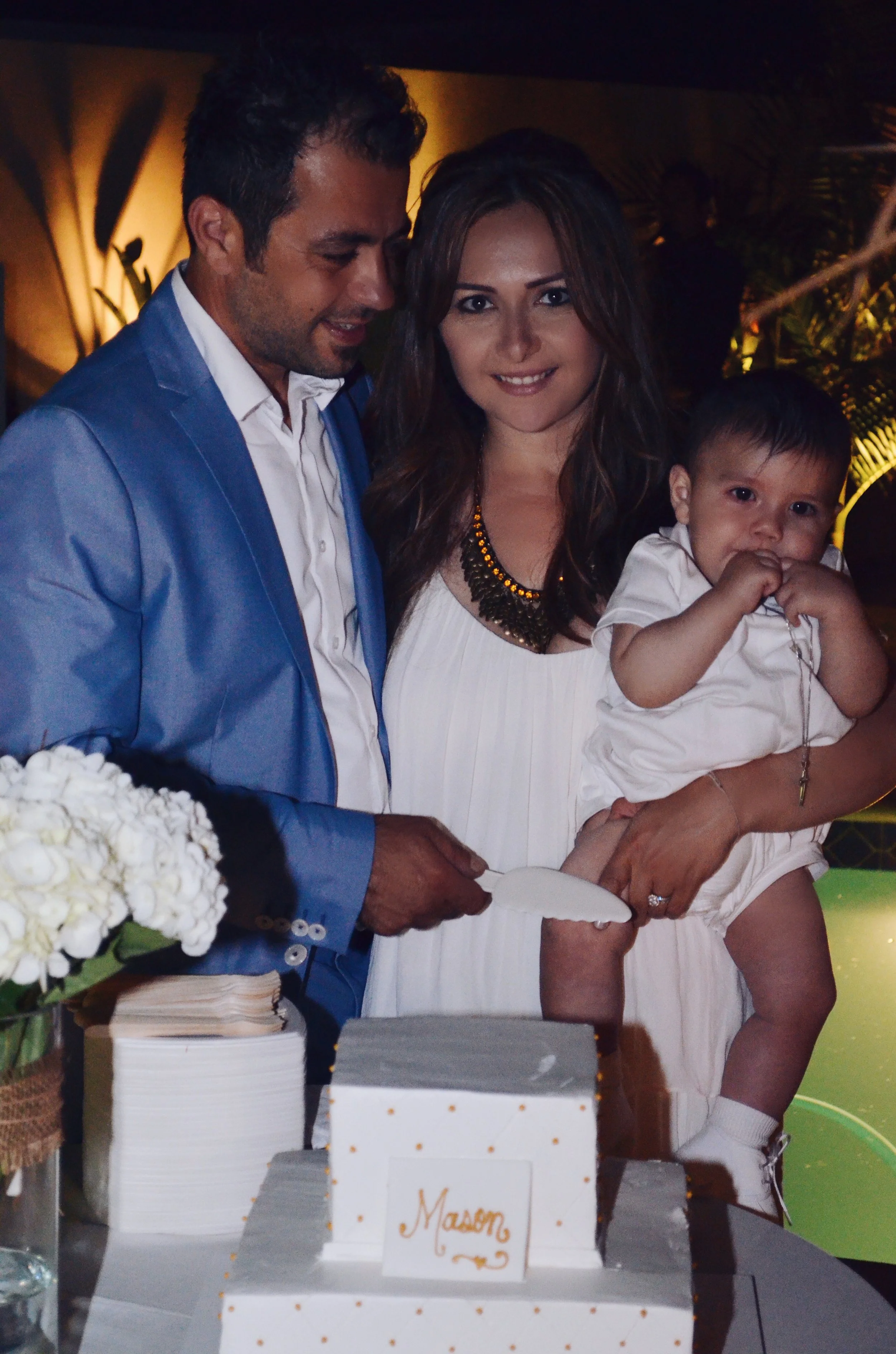 Throwback: Mason's Christening