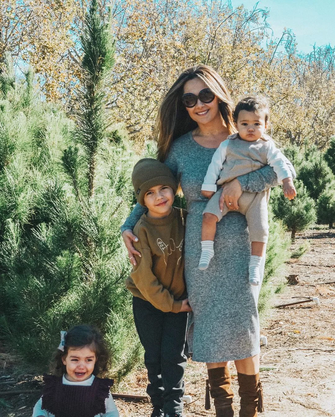 A few Christmas card photo outtakes 