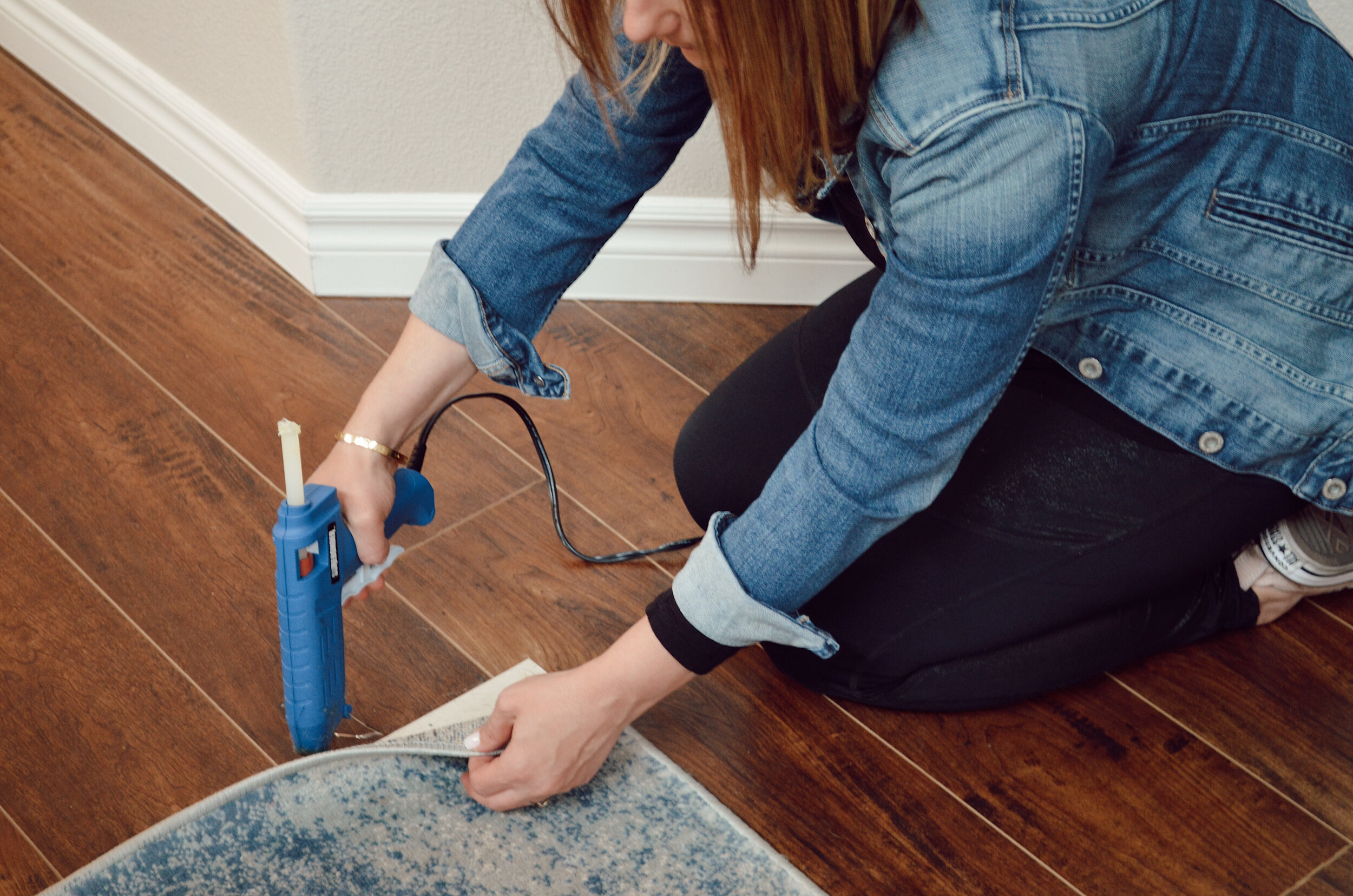 Wondering How to Keep Rug Corners from Curling? Try THIS!