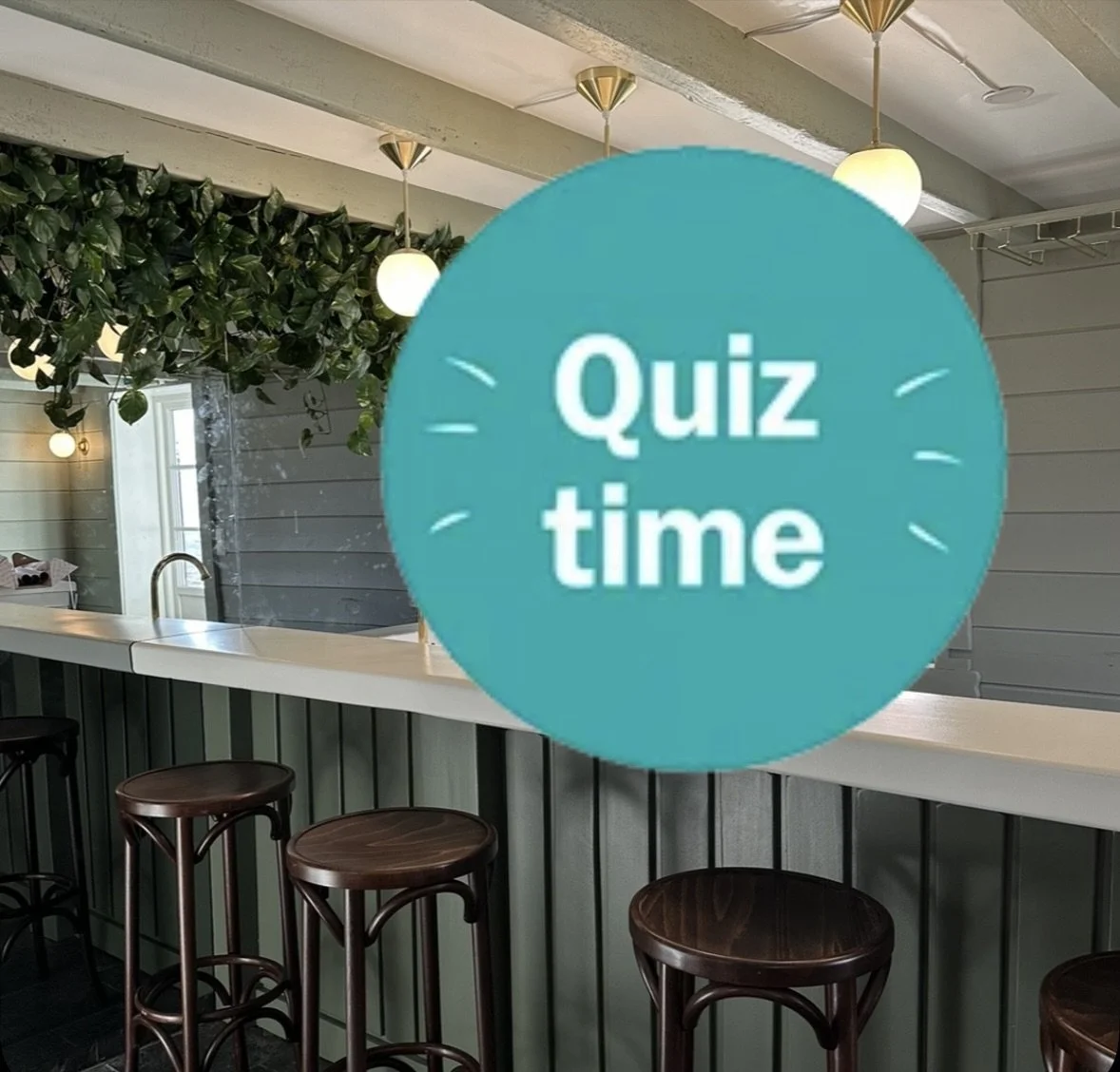 Quiz i puben på Stangeland