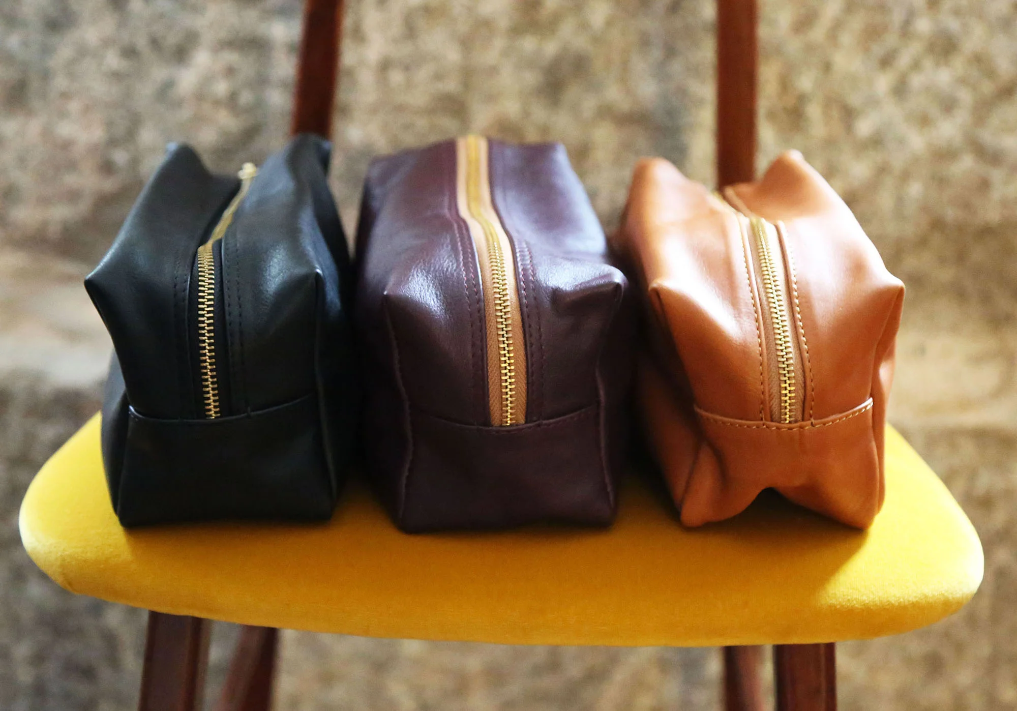 Neceser de piel Garçon